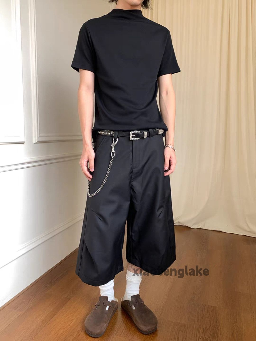 Designer Unisex outdoor sports punk grunge flared yuppie shorts Size US 30 / EU 46 - 11 Thumbnail
