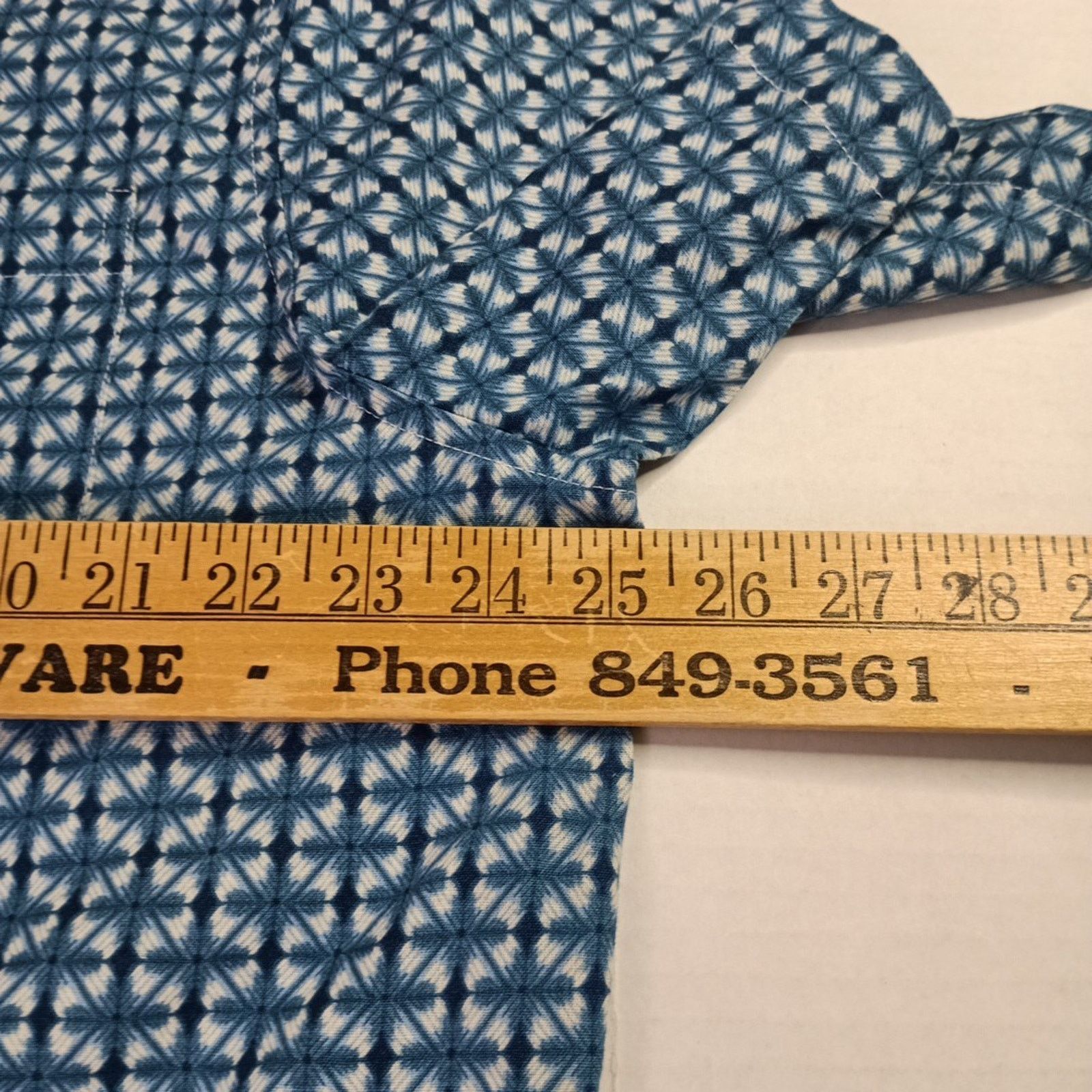 Chaps Chaps Seacoast Wash Linen Woven Shirt Men's XL Lake Blue Size US XL / EU 56 / 4 - 4 Thumbnail