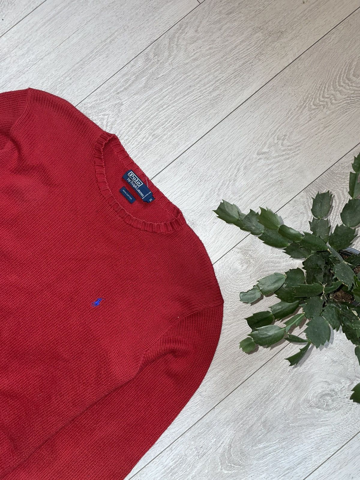 Polo Ralph Lauren × Vintage Knitted Sweater Polo Ralph Lauren Old Money Luxury Opium Size US XL / EU 56 / 4 - 4 Thumbnail