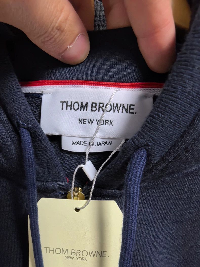 Thom Browne thom browneClassic hooded sweatshirt jacket 2503-Nextarrow Size US XXL / EU 58 / 5 - 3 Thumbnail