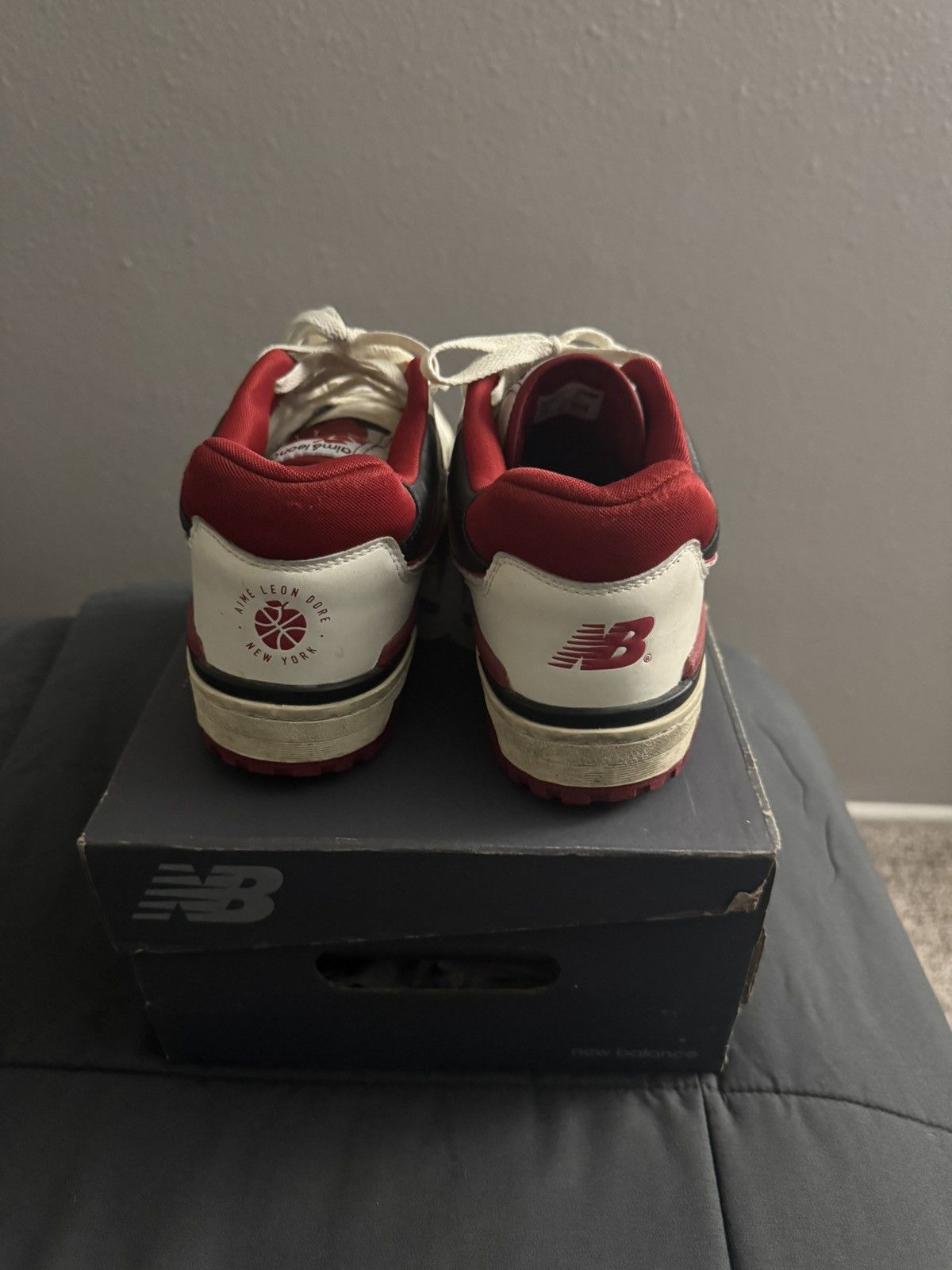 Aime Leon Dore × New Balance New Balance x Aime Leon Dore 550 - Red Size US 10 / EU 43 - 3 Thumbnail