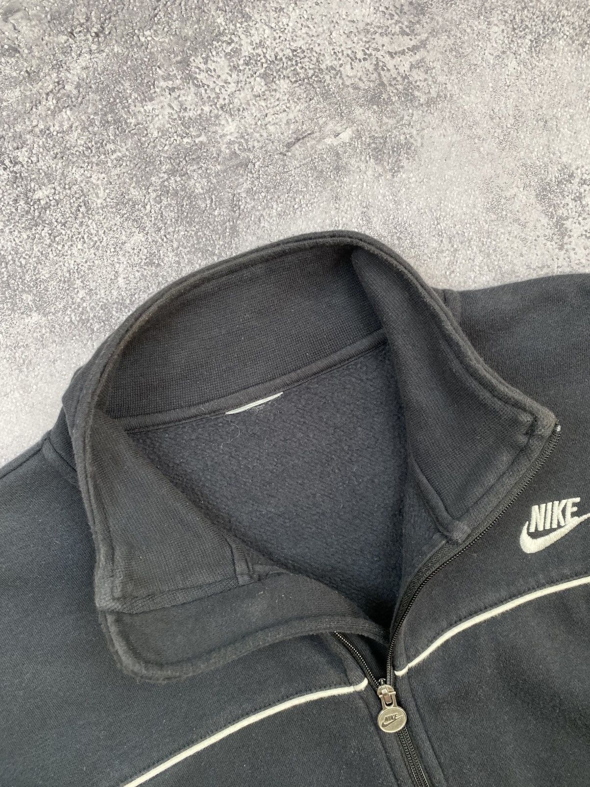 Nike Vintage Nike Zip Sweatshirt 90s Mini Swoosh Y2K Logo Size US S / EU 44-46 / 1 - 8 Thumbnail
