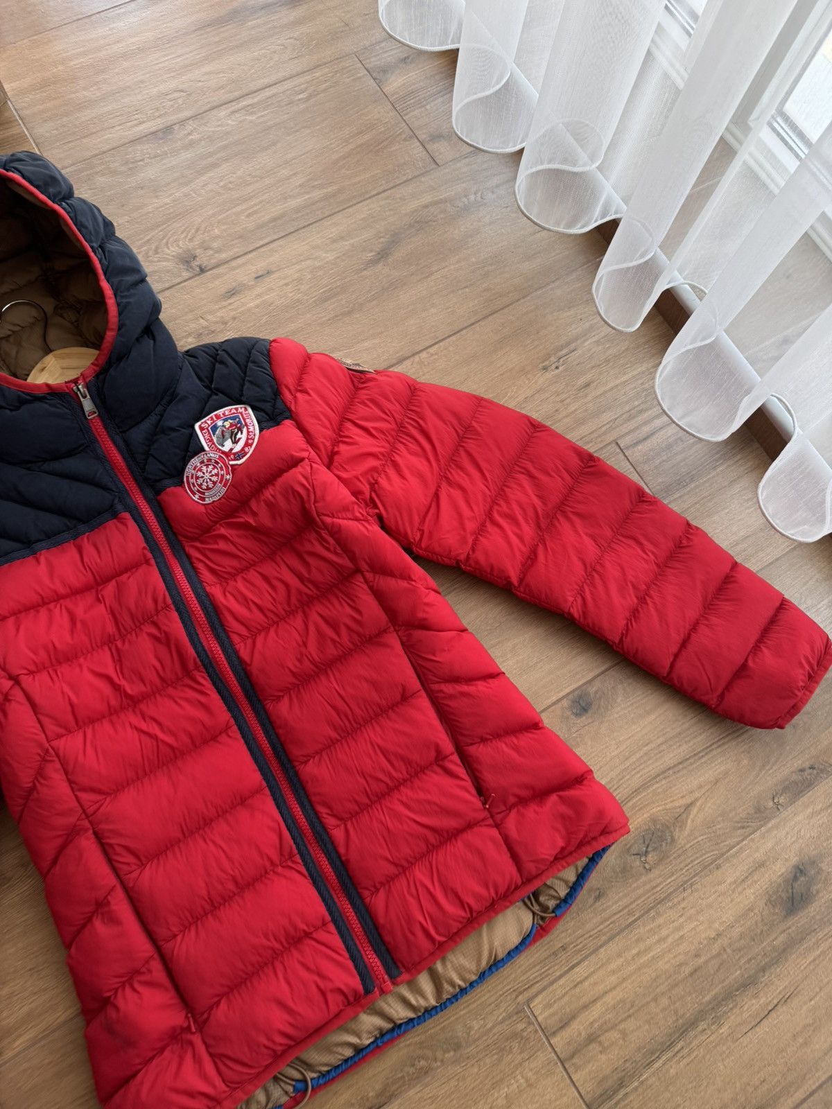 Napapijri × Vintage Napapijiri Articage Mountain W' Outdoor MicroPuffer Jacket Size S / US 4 / IT 40 - 2 Thumbnail