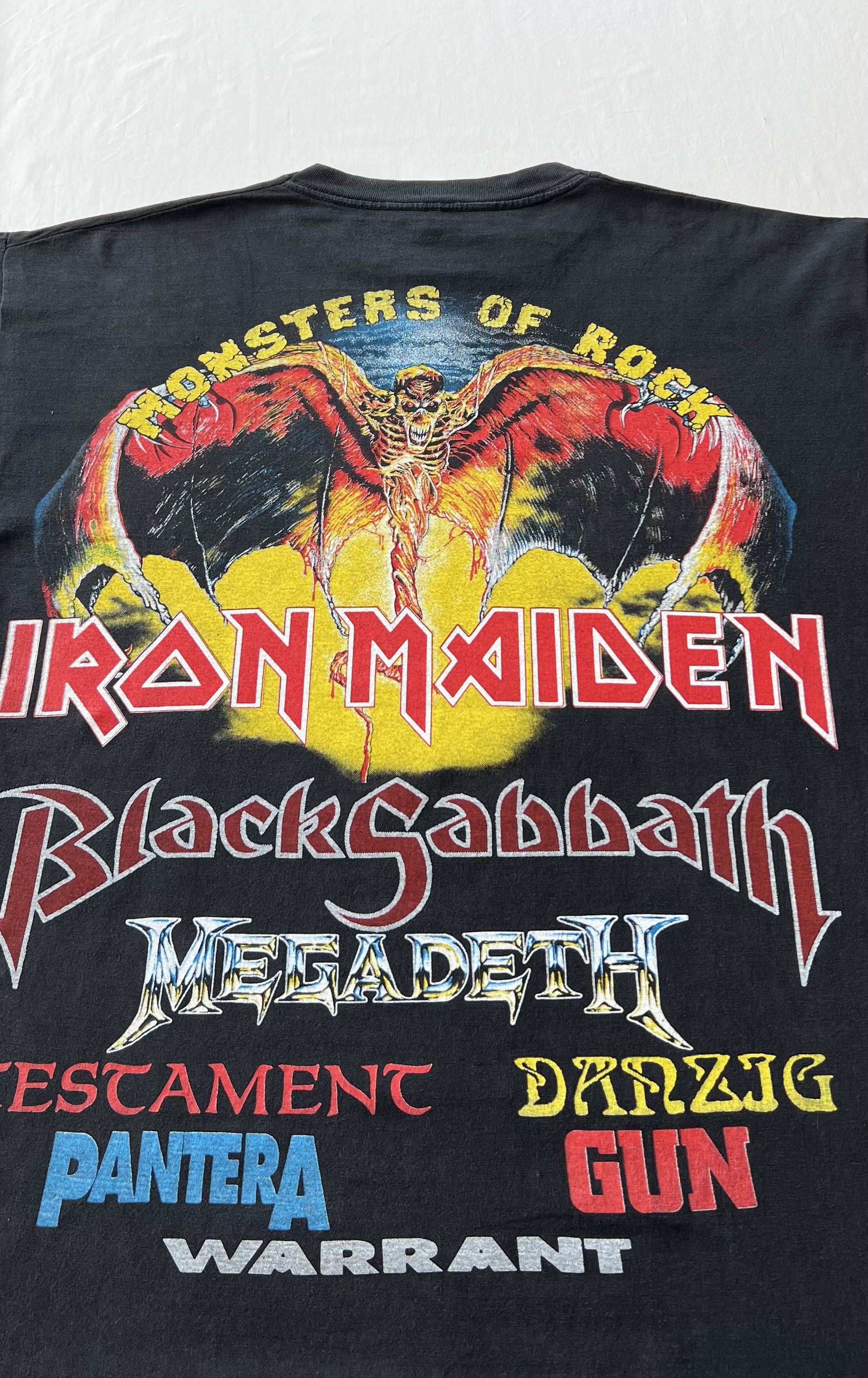 Band Tees Vintage 90s Testament The Ritual Monster of Rock T-shirt Size US XL / EU 56 / 4 - 10 Thumbnail