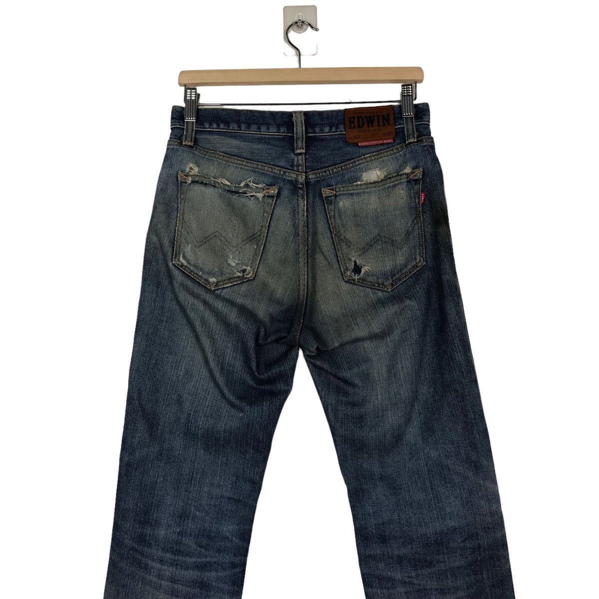 Edwin 🔥VINTAGE DENIM JEANS WRANGLER UNION MADE Size US 30 / EU 46 - 10 Thumbnail