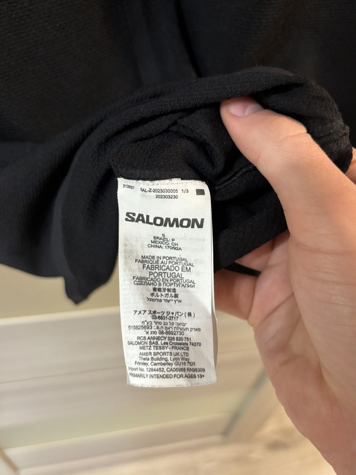 11 By Boris Bidjan Saberi × Salomon Boris Bidjan Saberi athletic t shirt Size US S / EU 44-46 / 1 - 8 Thumbnail