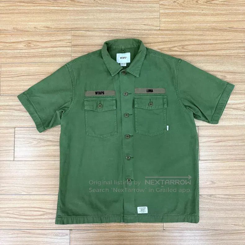 Wtaps Wtaps Green short-sleeve Size US L / EU 52-54 / 3 - 1 Thumbnail