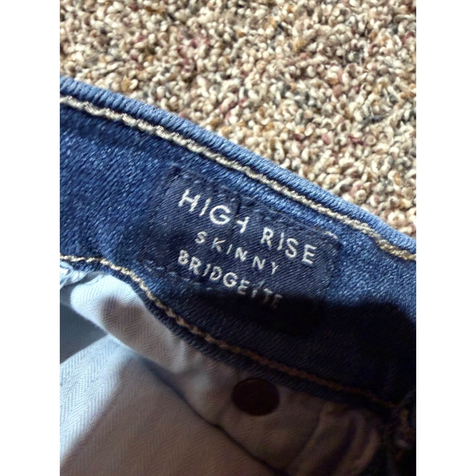 Lucky Brand Lucky Brand Bridgette Ankle Women's Jeans 12 Blue Denim High Rise 27in Inseam Jeans Womens Jeans 12 Color Blue Cap, 12/31? Size 34" / US 12 / IT 48 - 5 Thumbnail
