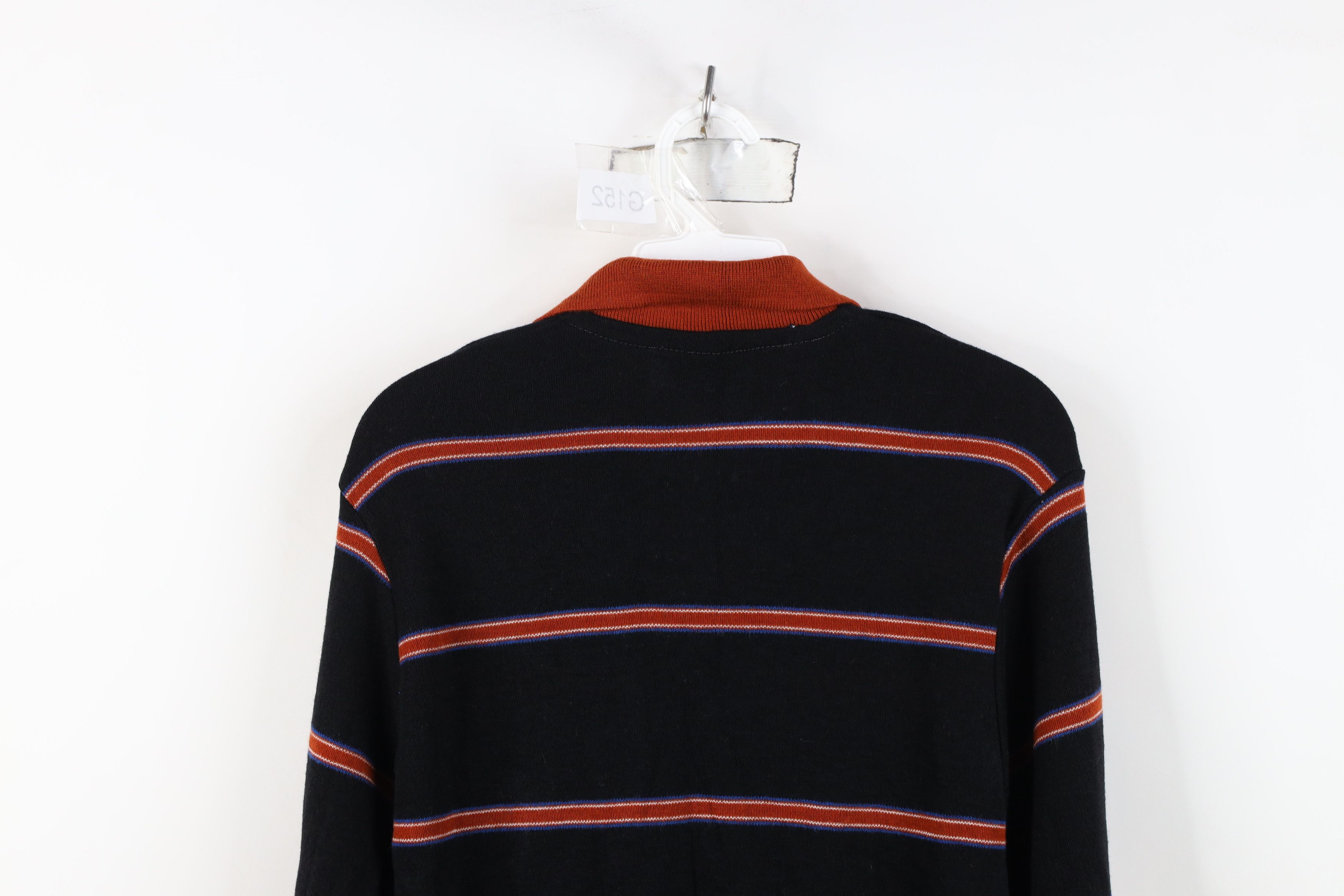 Vintage Deadstock Vintage 70s Streetwear Knit Collared Sweater Size US M / EU 48-50 / 2 - 13 Thumbnail