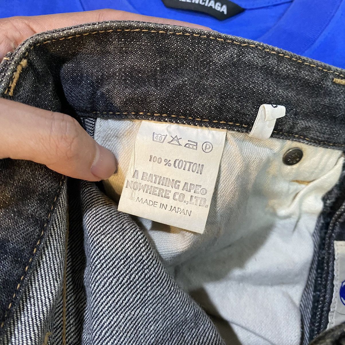 Bape Bape Like New Denim Jean Pants Size US 28 / EU 44 - 12 Thumbnail