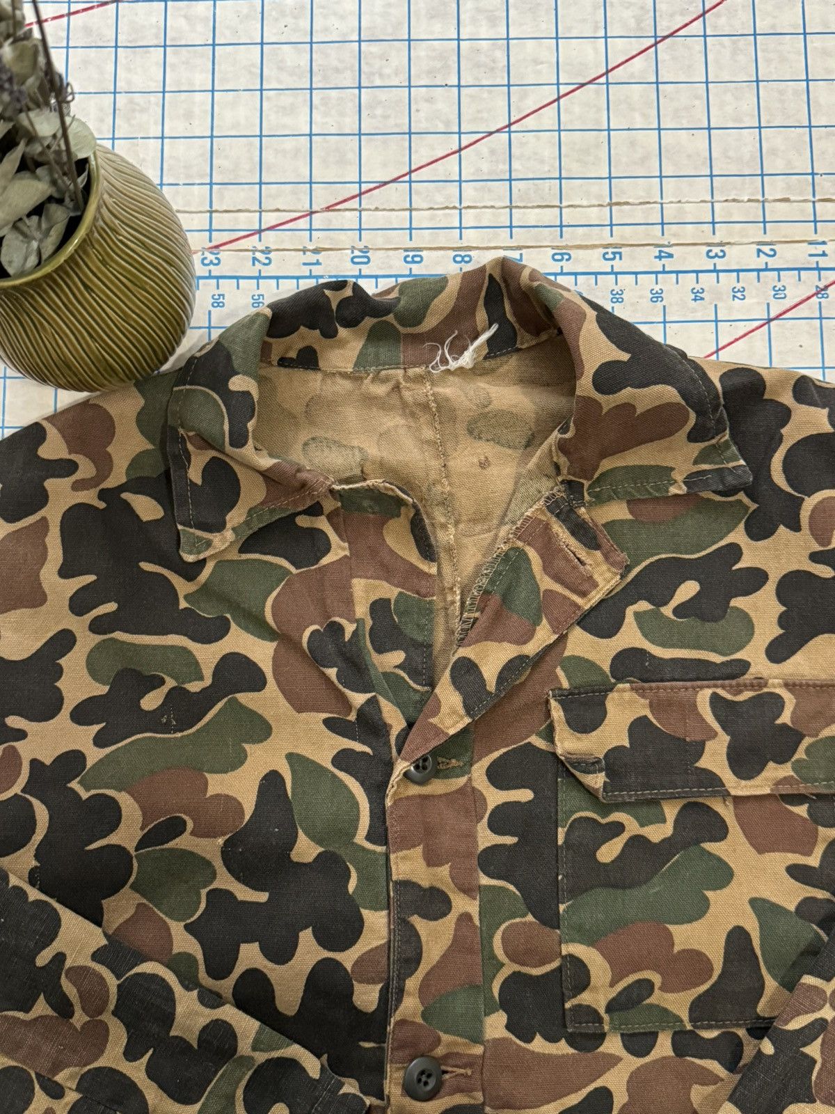 Vintage Vintage Camo Lightweight Hunting Jacket Fits Medium Size US M / EU 48-50 / 2 - 6 Thumbnail