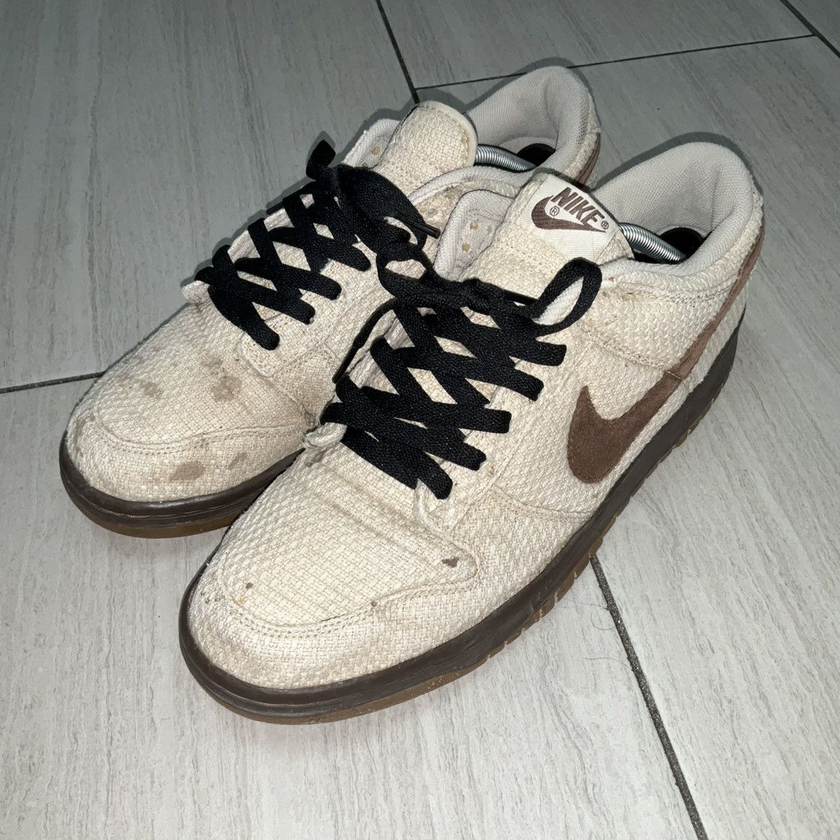 Nike Nike Dunk Hemp size 12 Size US 12 / EU 45 - 1 Thumbnail