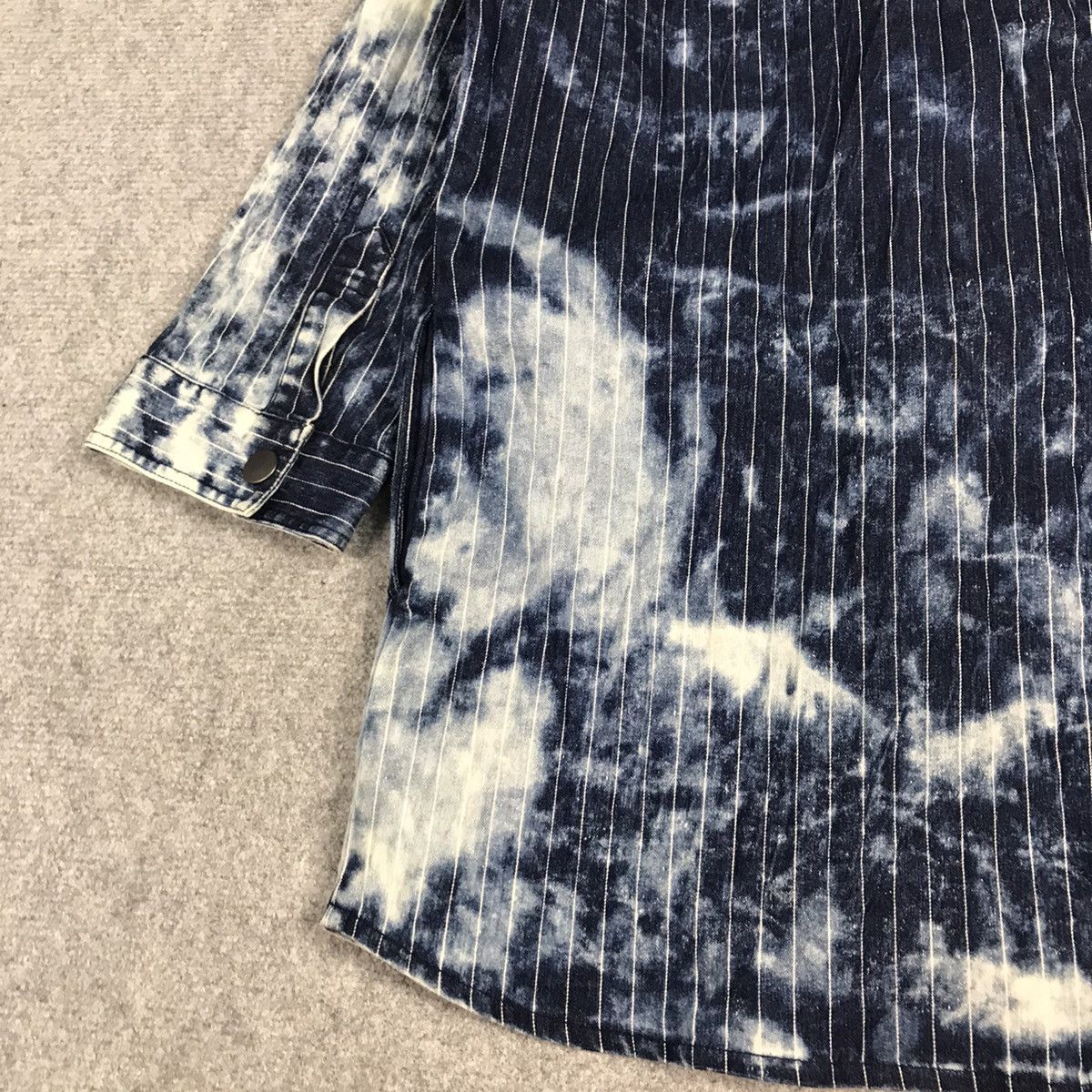 Japanese Brand Semanticdesign Acid Wash Style Zipper Denim Jacket Size US L / EU 52-54 / 3 - 11 Thumbnail