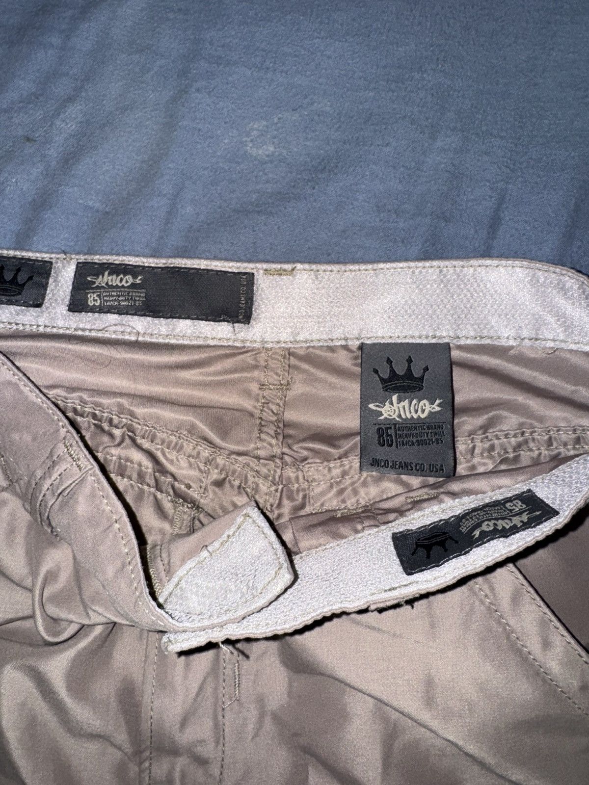 JNCO JNCO 85 Crown Heavy Duty Twill Zip-offs Size 40" / US 18 - 8 Thumbnail