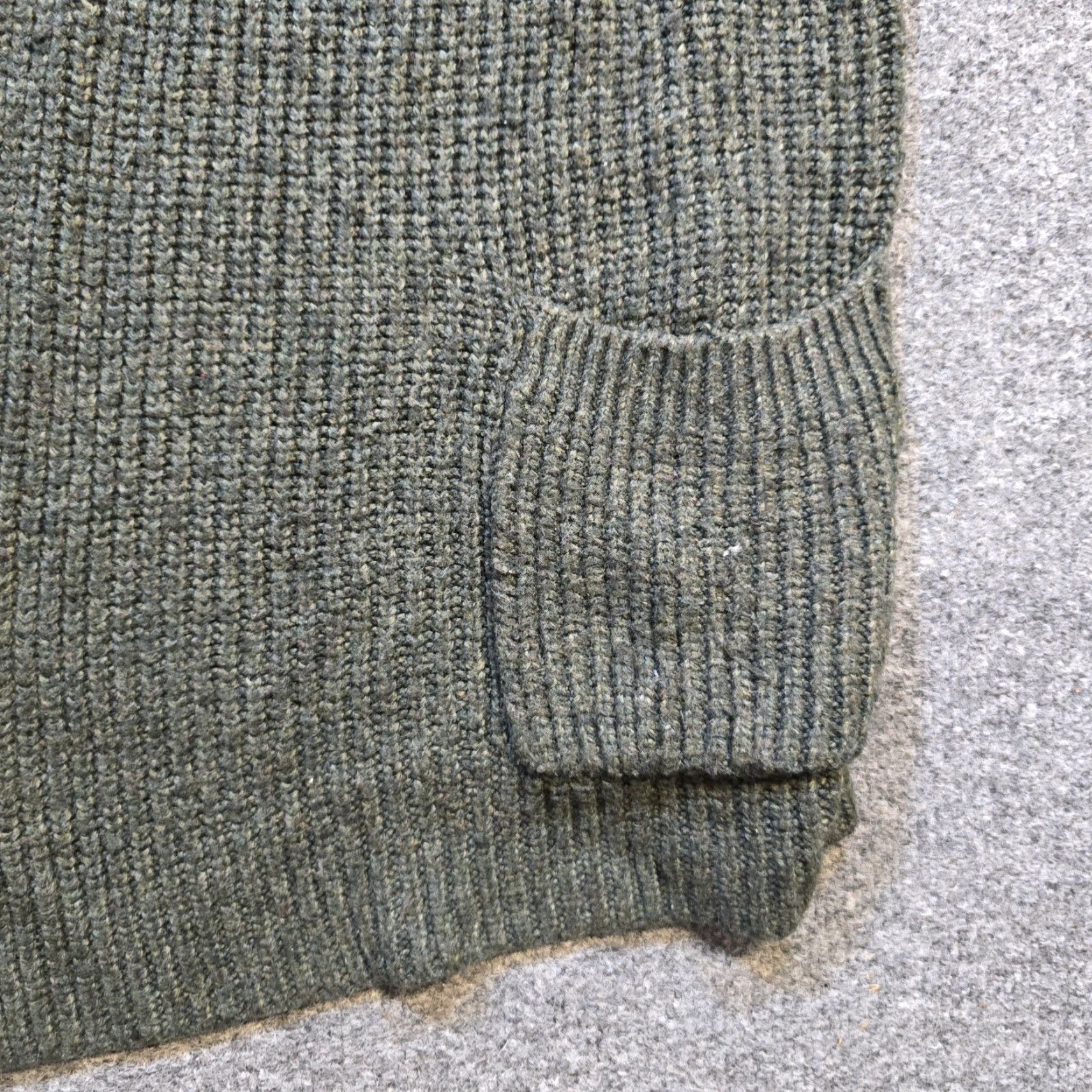 Marine Layer Marine Layer Cardigan Womens Small Green Wool Cashmere Blend Cozy Open Pocket Sweater Cardigan Womens Green Wool Cashmere Open Pocket Size S / US 4 / IT 40 - 5 Thumbnail