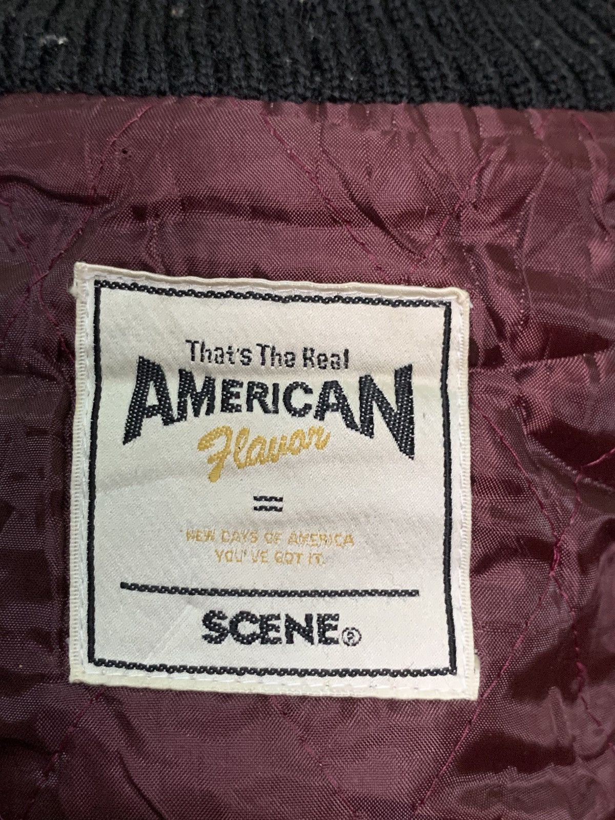 Japanese Brand Rare Design Vintage Scene American Flavor Varsity Jackets Size US L / EU 52-54 / 3 - 4 Thumbnail