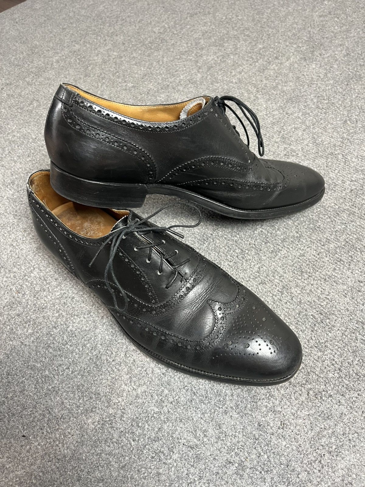 Crockett & Jones Crockett Jones oxford leather mens shoes Size US 9 / EU 42 - 2 Thumbnail