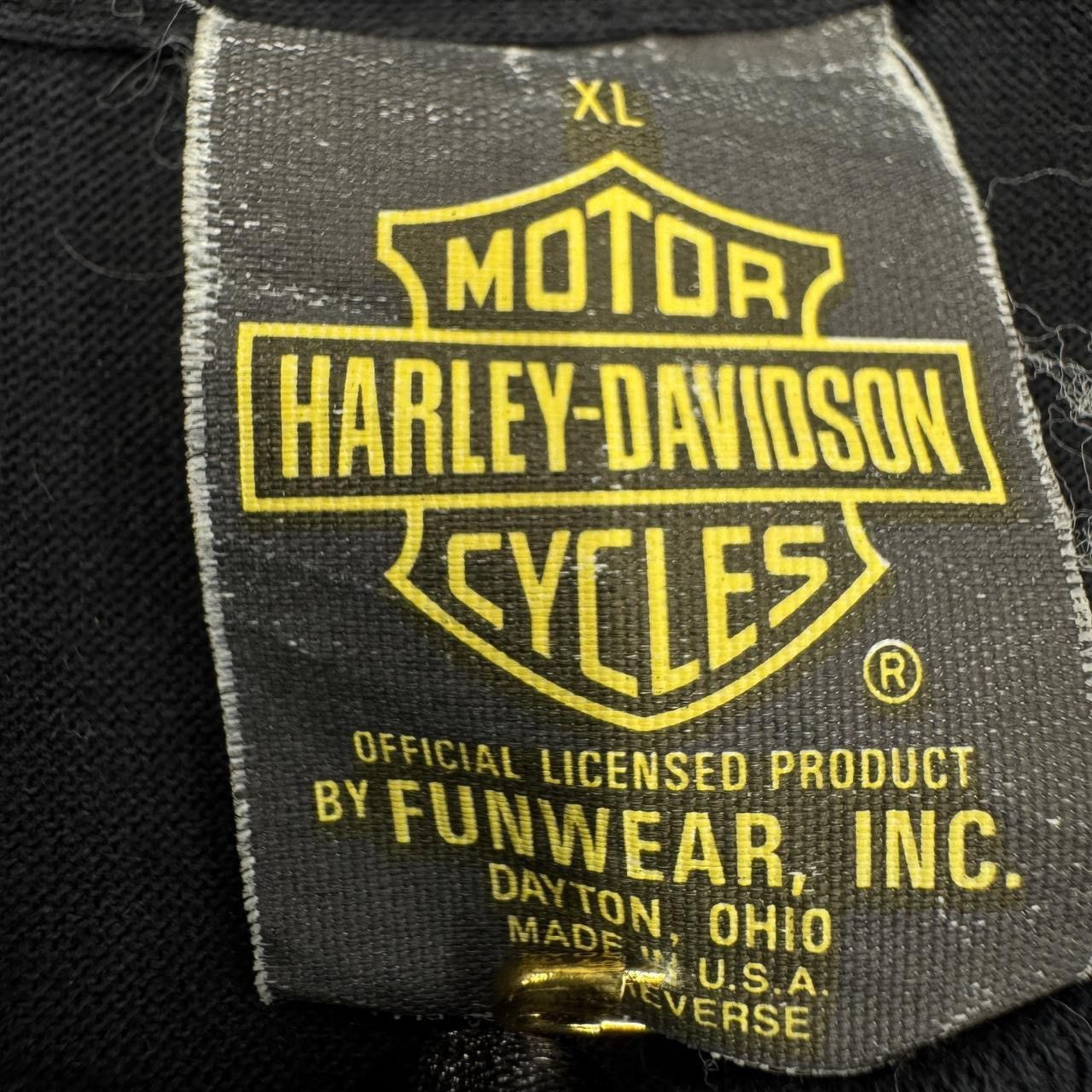 Harley Davidson Vintage Harley Davidson A Rough Life Pig Biker Wildwood T Size US XL / EU 56 / 4 - 3 Thumbnail