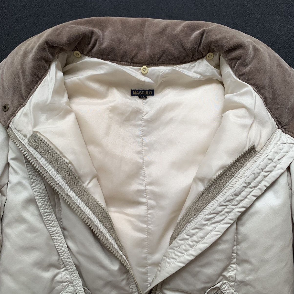 Japanese Brand 2000s Masculo Japan Down Jacket Size S / US 4 / IT 40 - 4 Thumbnail