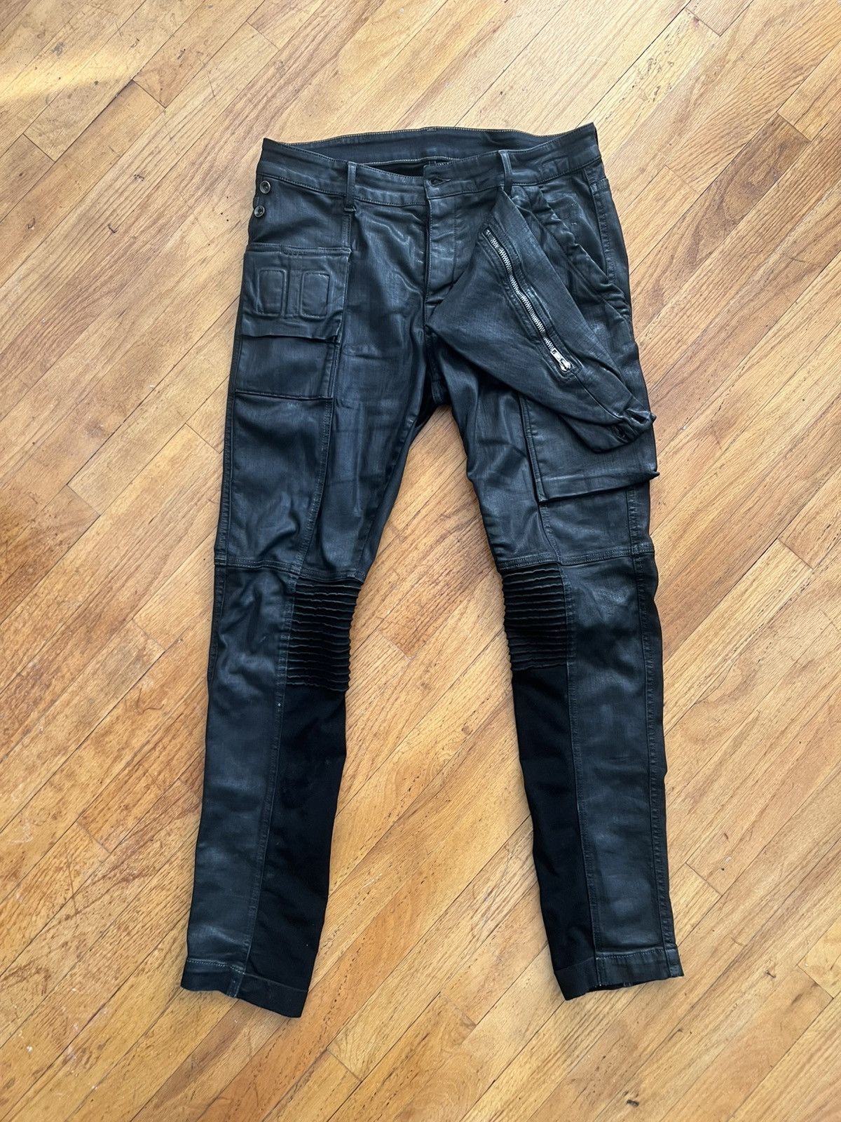 Rick Owens Rick Owens Waxed Memphis Denim Size US 32 / EU 48 - 2 Thumbnail