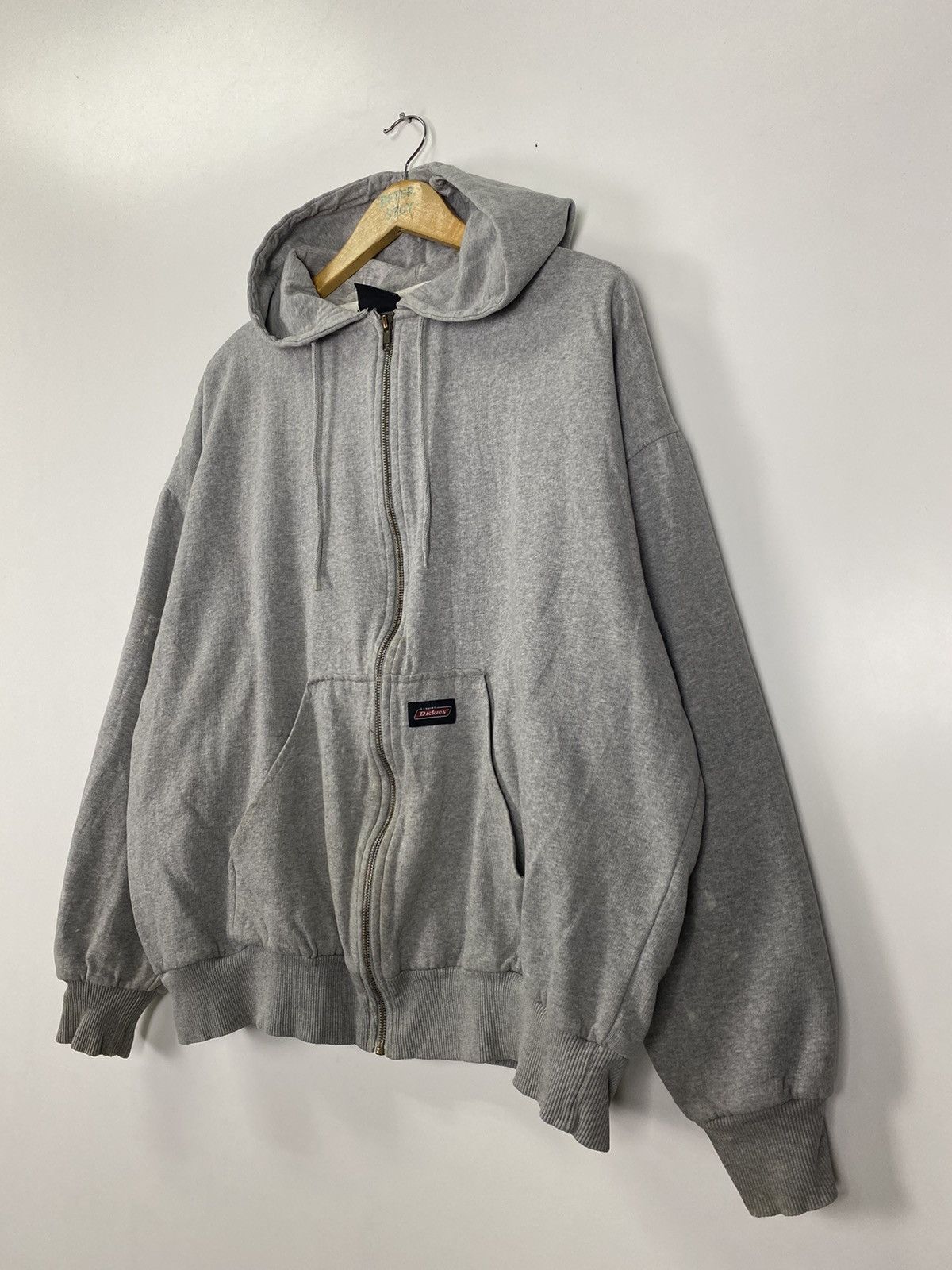 Dickies × Vintage Vintage Dickies Zip up Hoodies Size US XL / EU 56 / 4 - 4 Thumbnail