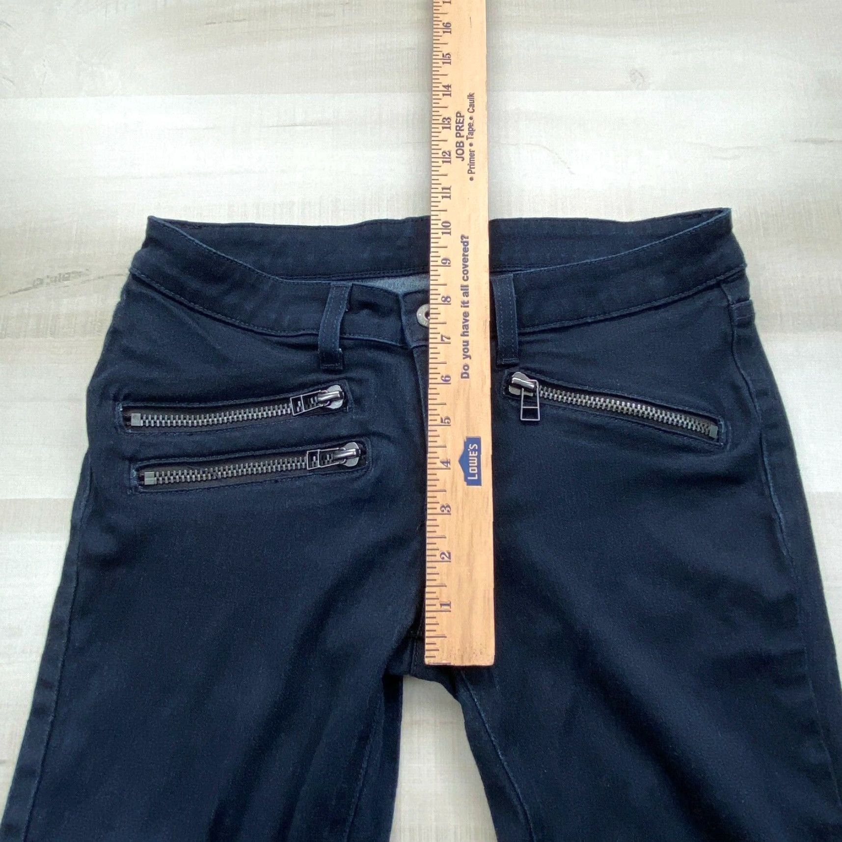 Vintage CarMar Womens Dark Blue Mid Rise Skinny Jeans 28 Regular Size 28" / US 6 / IT 42 - 6 Thumbnail