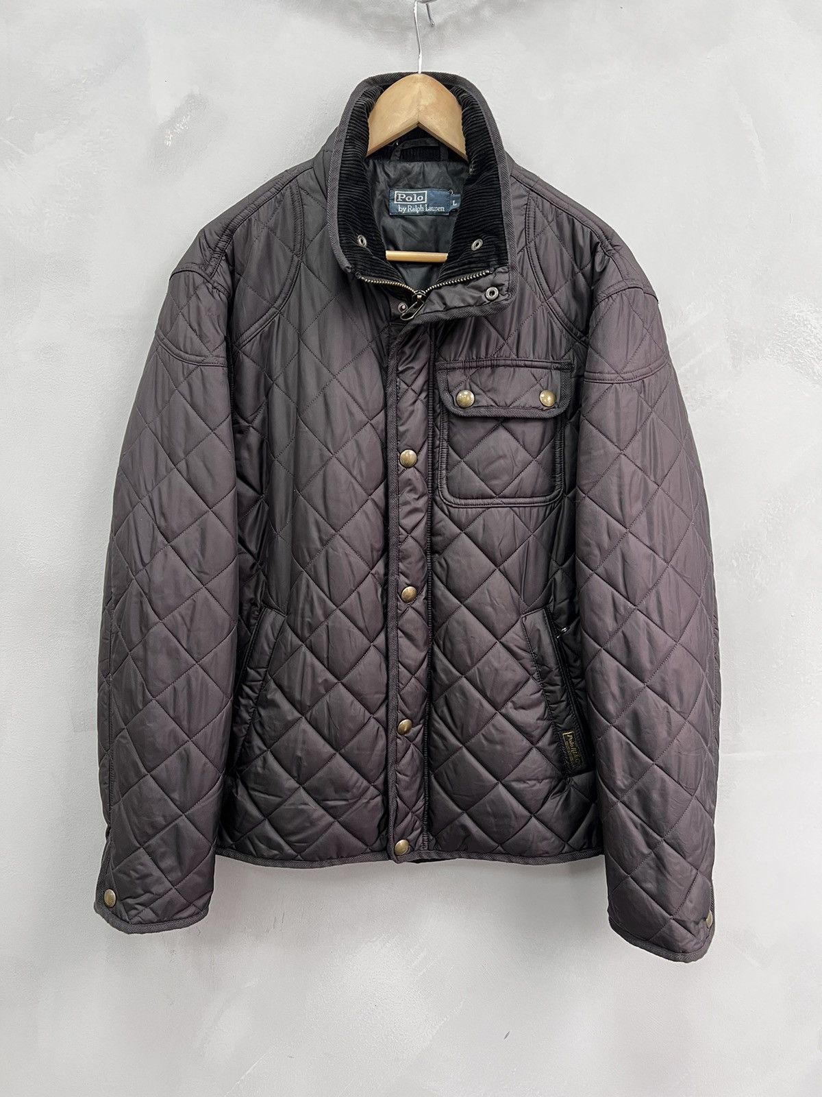 Polo Ralph Lauren × Ralph Lauren Vintage Ralph Lauren y2k Quilted NYLON Jacket Size US L / EU 52-54 / 3 - 1 Thumbnail