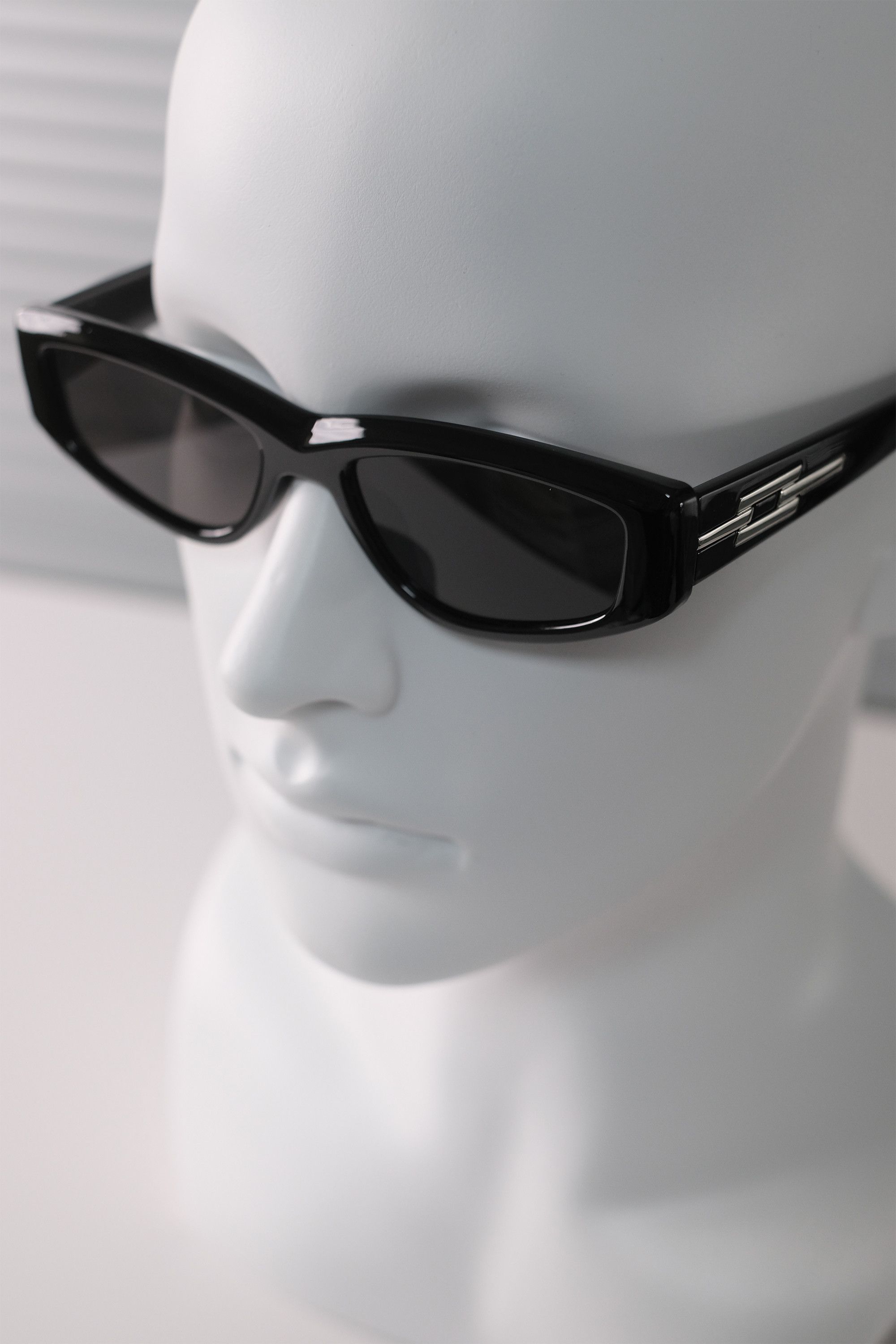 Japanese Brand Vintage Y2k Avant Garde Cat Eye Green Sunglasses Unisex OS Size ONE SIZE - 7 Thumbnail