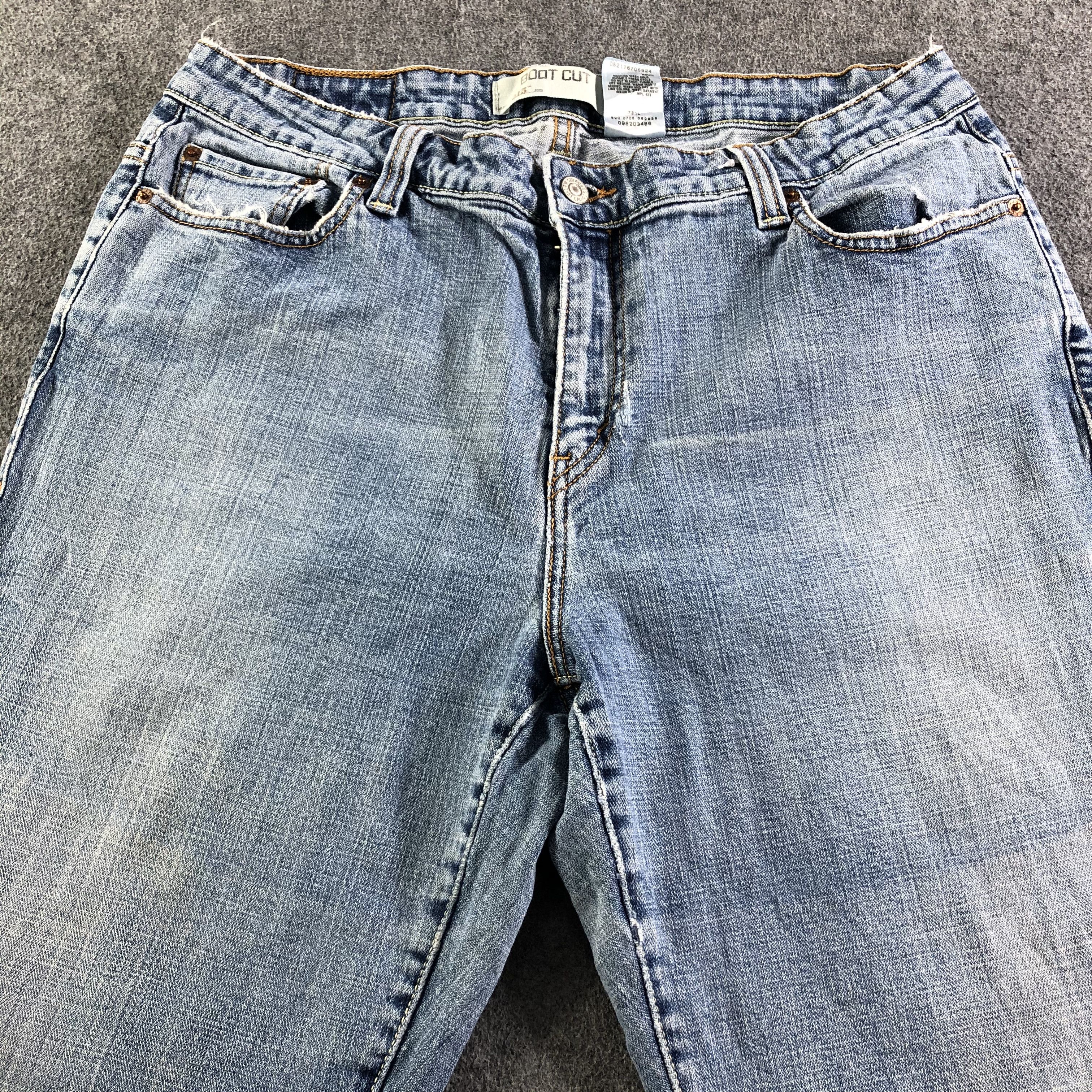 Levi's Vintage Blue Wash Levis Jeans-J3529 Size 36" / US 14 / IT 50 - 3 Thumbnail