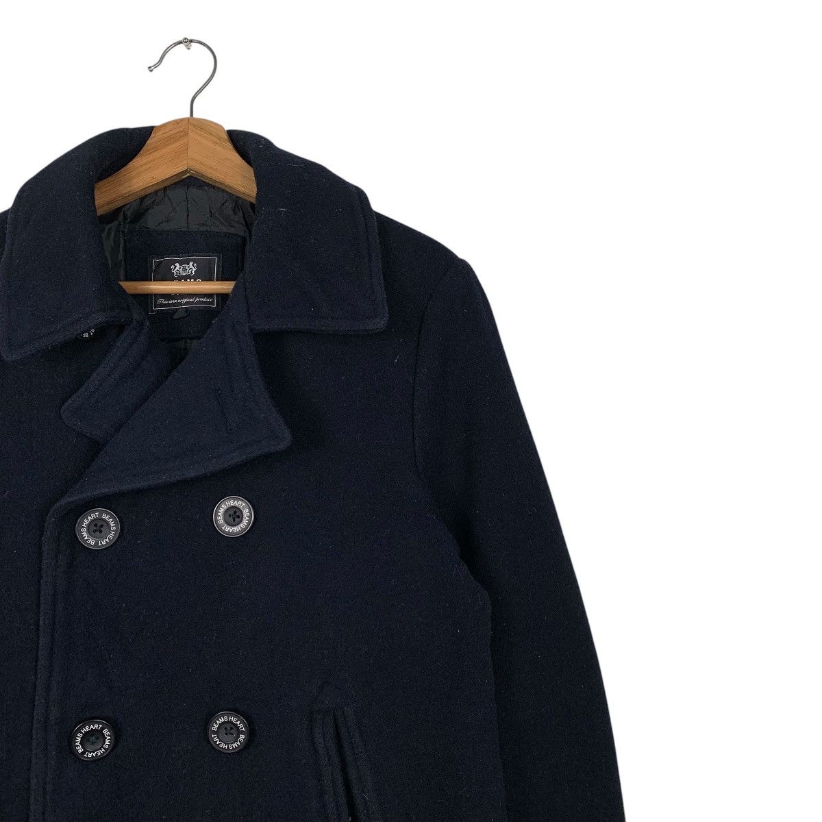 Beams Plus Beams Heart Double Breasted Wool Jacket Size US M / EU 48-50 / 2 - 5 Thumbnail