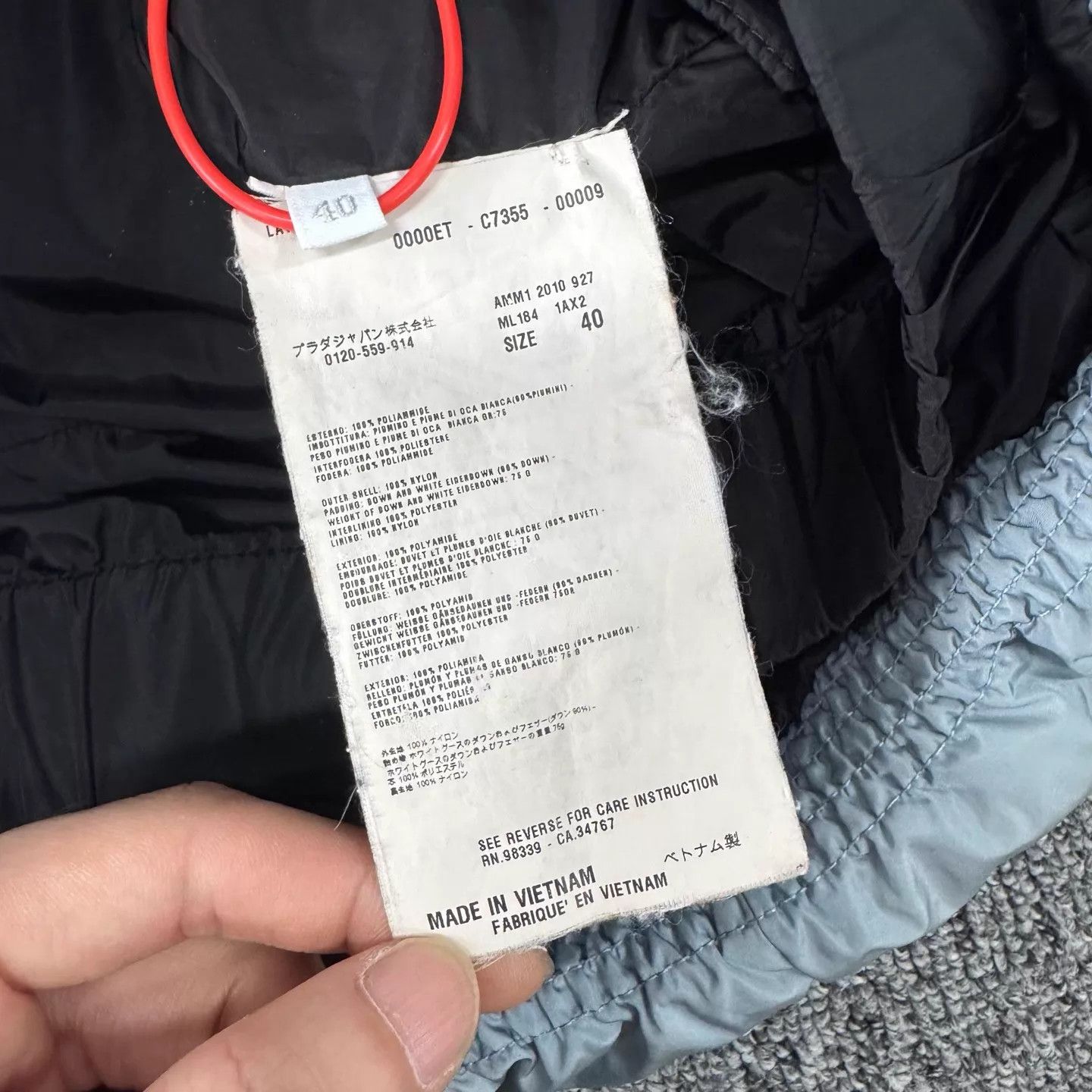 Miu Miu MIU MIU Light Blue Short Hooded Puffer Detachable Sleeves 40 Size S / US 4 / IT 40 - 5 Thumbnail