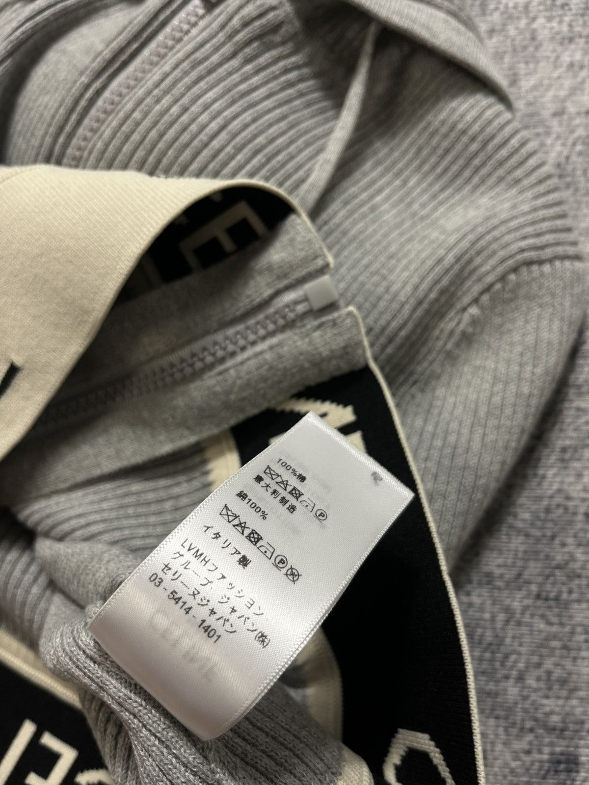 Celine Celine cropped zipped short-sleeved sweatshirt Size M / US 6-8 / IT 42-44 - 9 Thumbnail