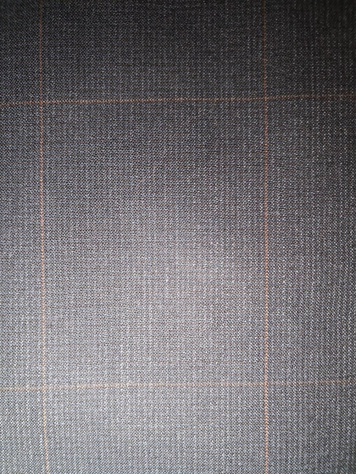 Hart Schaffner Marx Hart Schaffner Marx 2 Piece Suit 46L 40x30 Gray Check Wool Size 46L - 6 Thumbnail