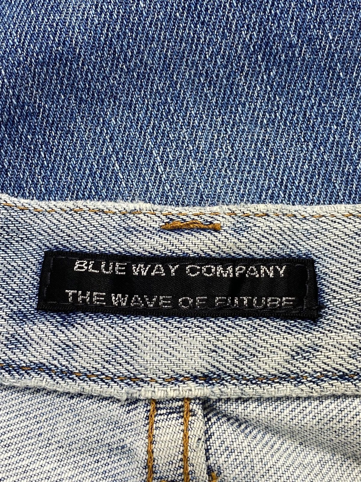 Japanese Brand Japanese Brand Blue Way Flare Style Jeans Size US 26 / EU 42 - 17 Thumbnail