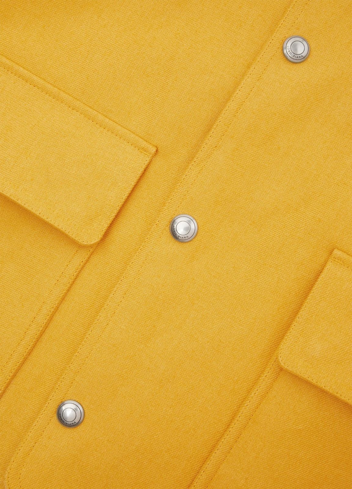 Loro Piana o1srvl11e0526 FAP0866 Eliott Blouson Jacket in Yellow Size US L / EU 52-54 / 3 - 4 Thumbnail