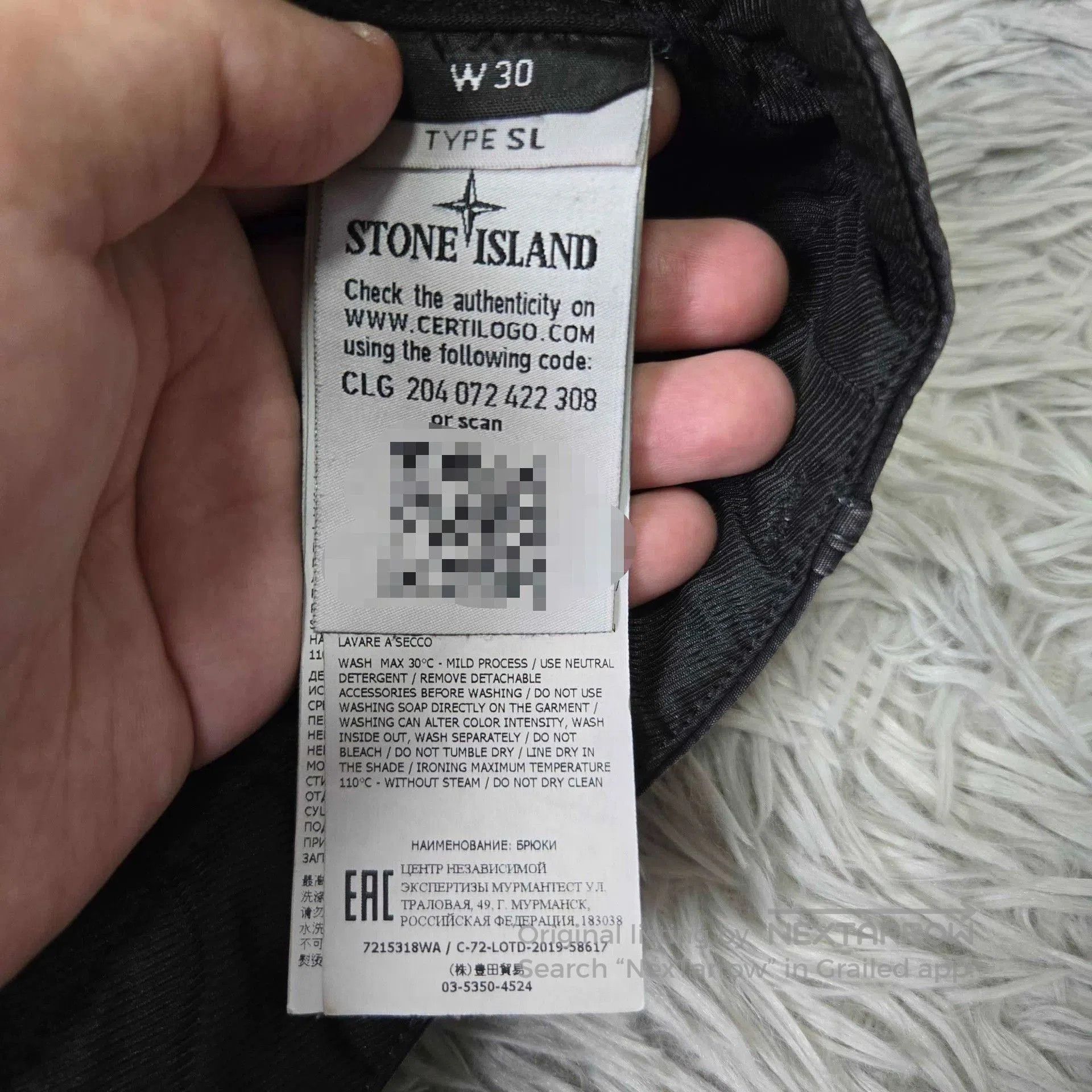 Stone Island stone island black cargo long pants W30. Size US 30 / EU 46 - 6 Thumbnail