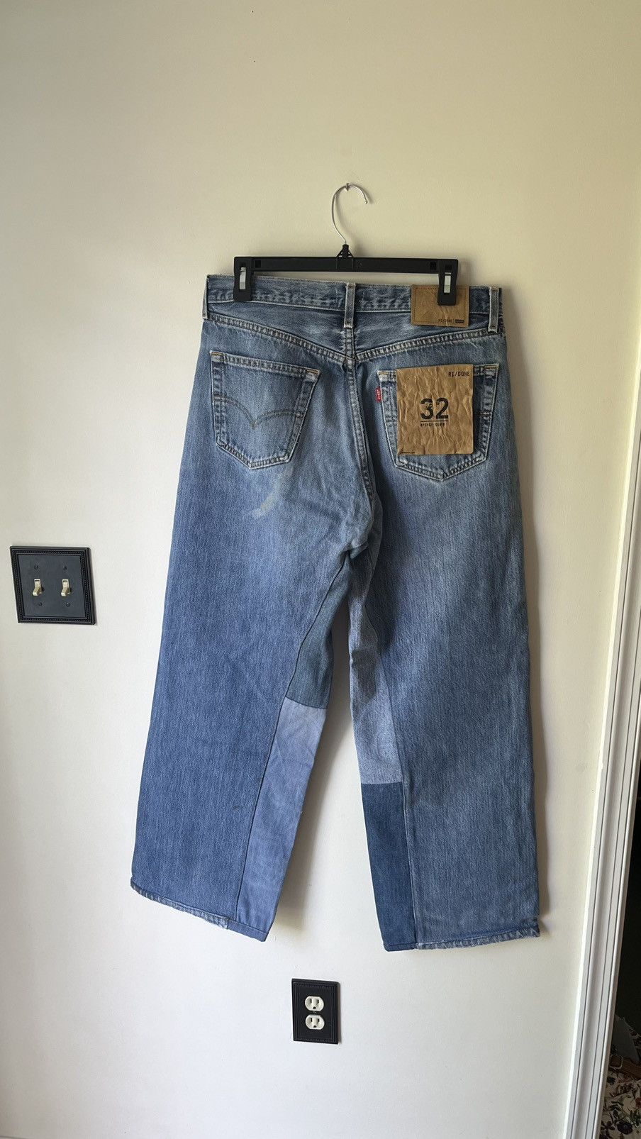 RE/DONE RE/DONE x Levi’s Big Boy Reconstructed 501s Size US 32 / EU 48 - 2 Thumbnail
