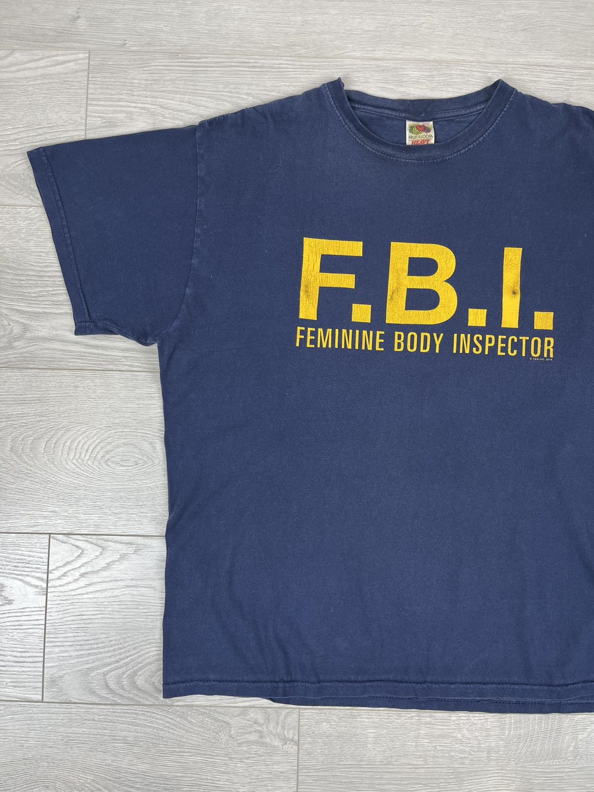 Vintage F.B.I. Like Pornstar Vintage 90s Sexy T Shirt Size US XL / EU 56 / 4 - 3 Thumbnail