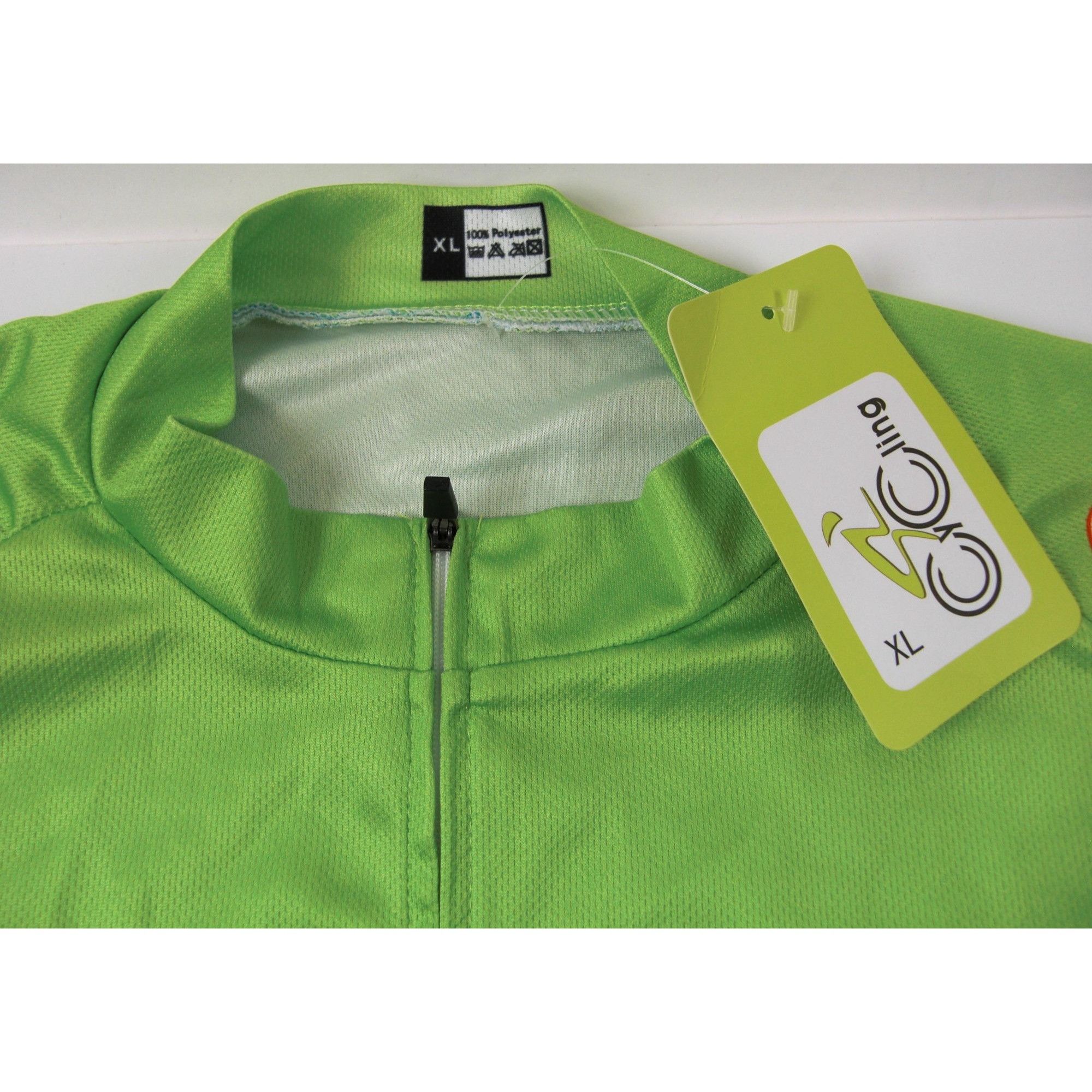 Other Men's Cycling Jersey XL Moisture Wicking Short Sleeve UPF Fu Size US XL / EU 56 / 4 - 4 Thumbnail