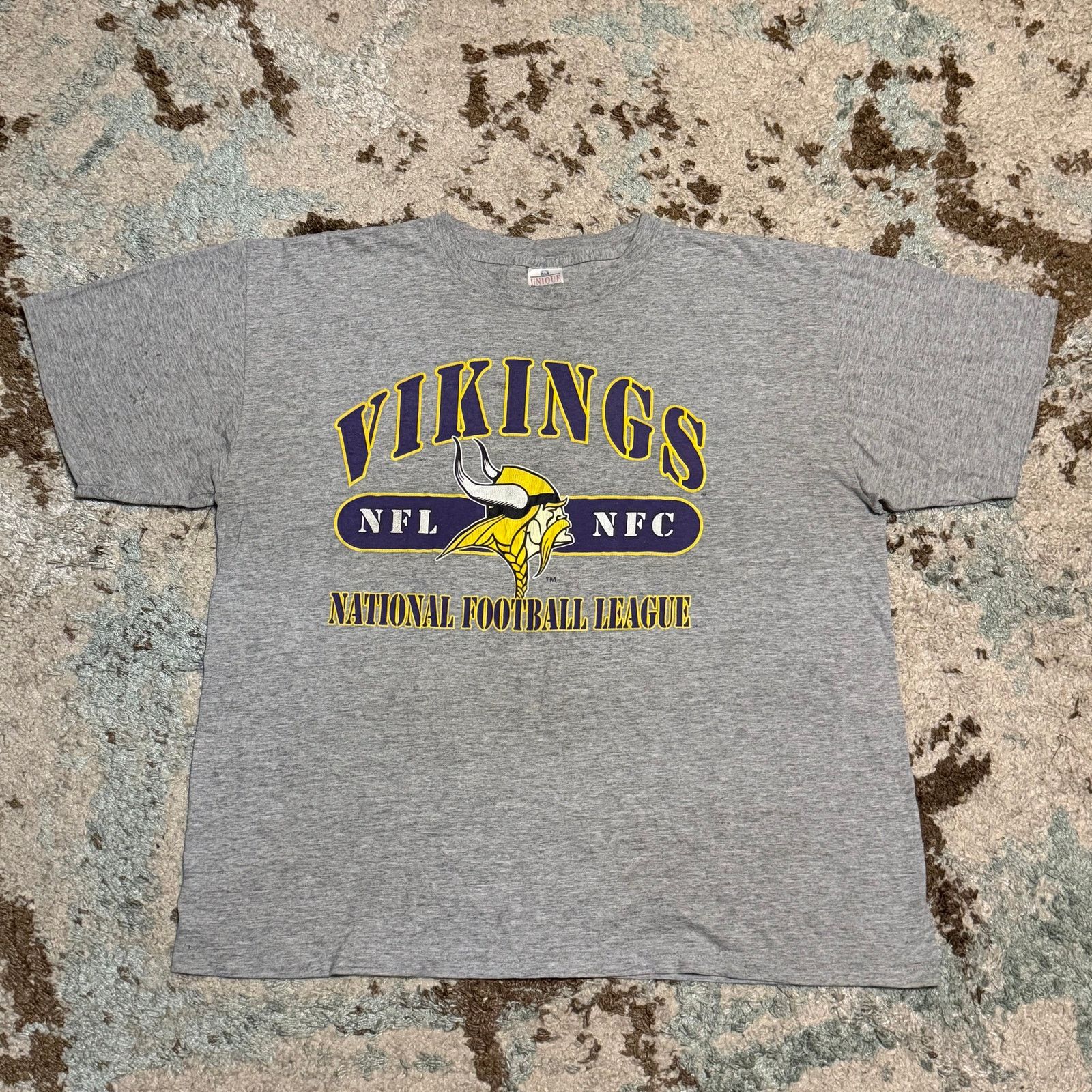 NFL Vintage 1998 Minnesota Vikings Cris Carter Shirt XL #80 NFL Size US XL / EU 56 / 4 - 1 Thumbnail