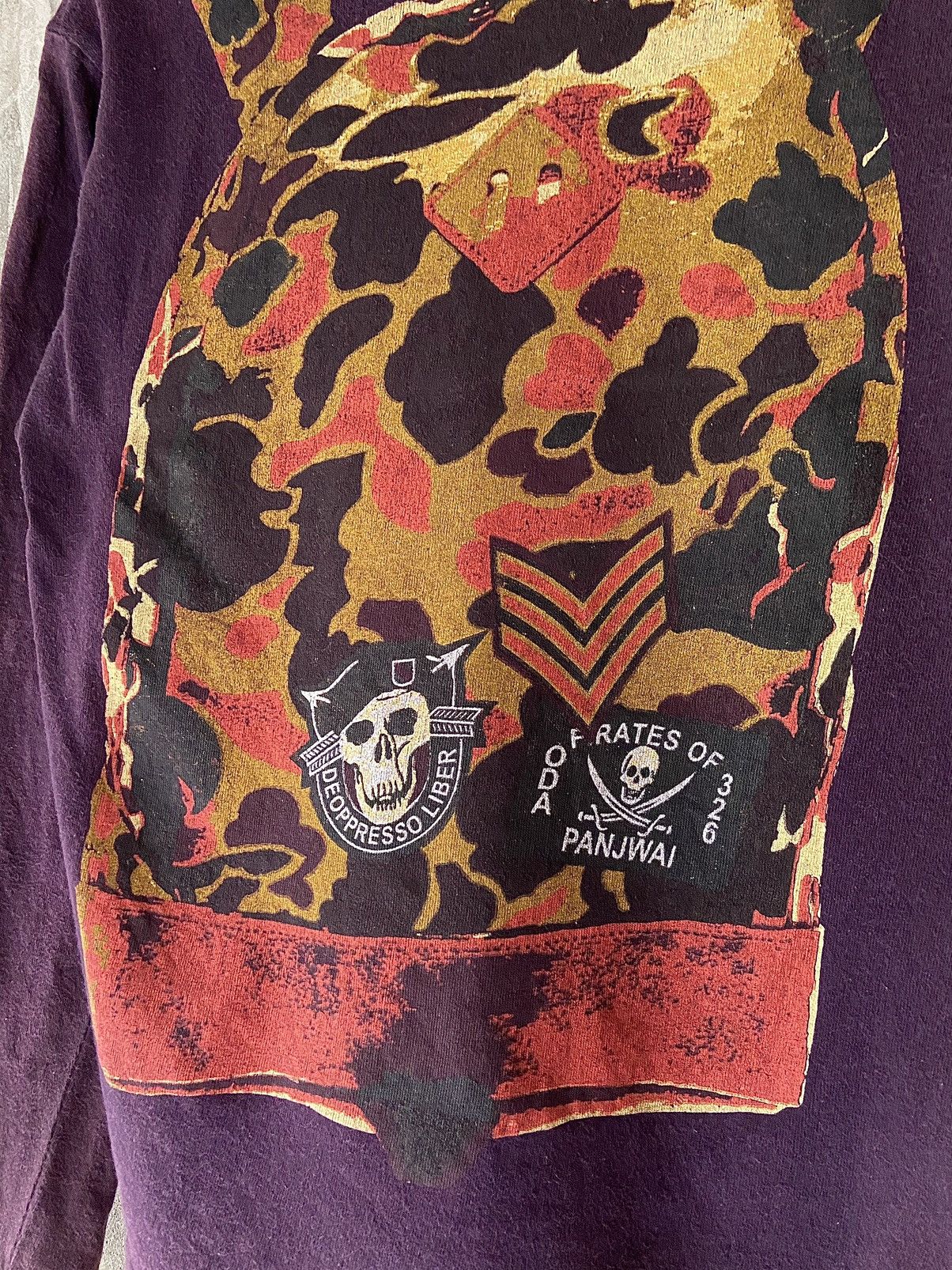 Hysteric Glamour × If Six Was Nine × Japanese Brand JAPANESE ARMY BACKPACK DESIGN SUN FADED LONG SLEEVE Size US M / EU 48-50 / 2 - 3 Thumbnail