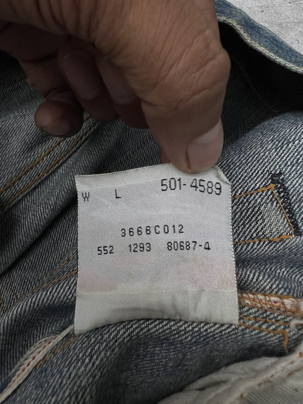 Levi's Vintage Clothing Vintage Levis 501xx Big E Selvedge Size US 32 / EU 48 - 8 Thumbnail