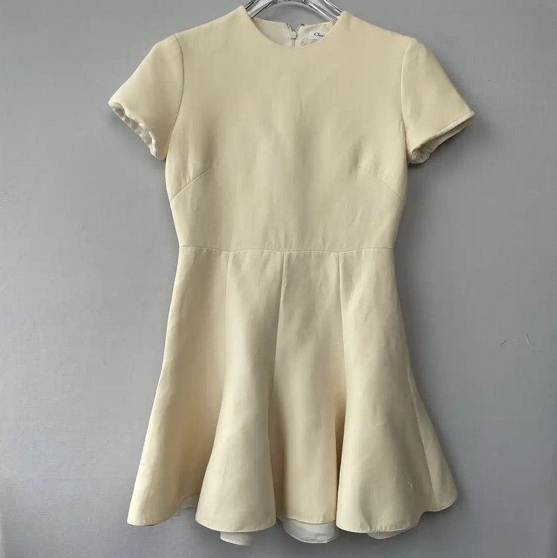 Dior Dior Yellow Women's Dress 0089 Size S / US 4 / IT 40 - 1 Thumbnail