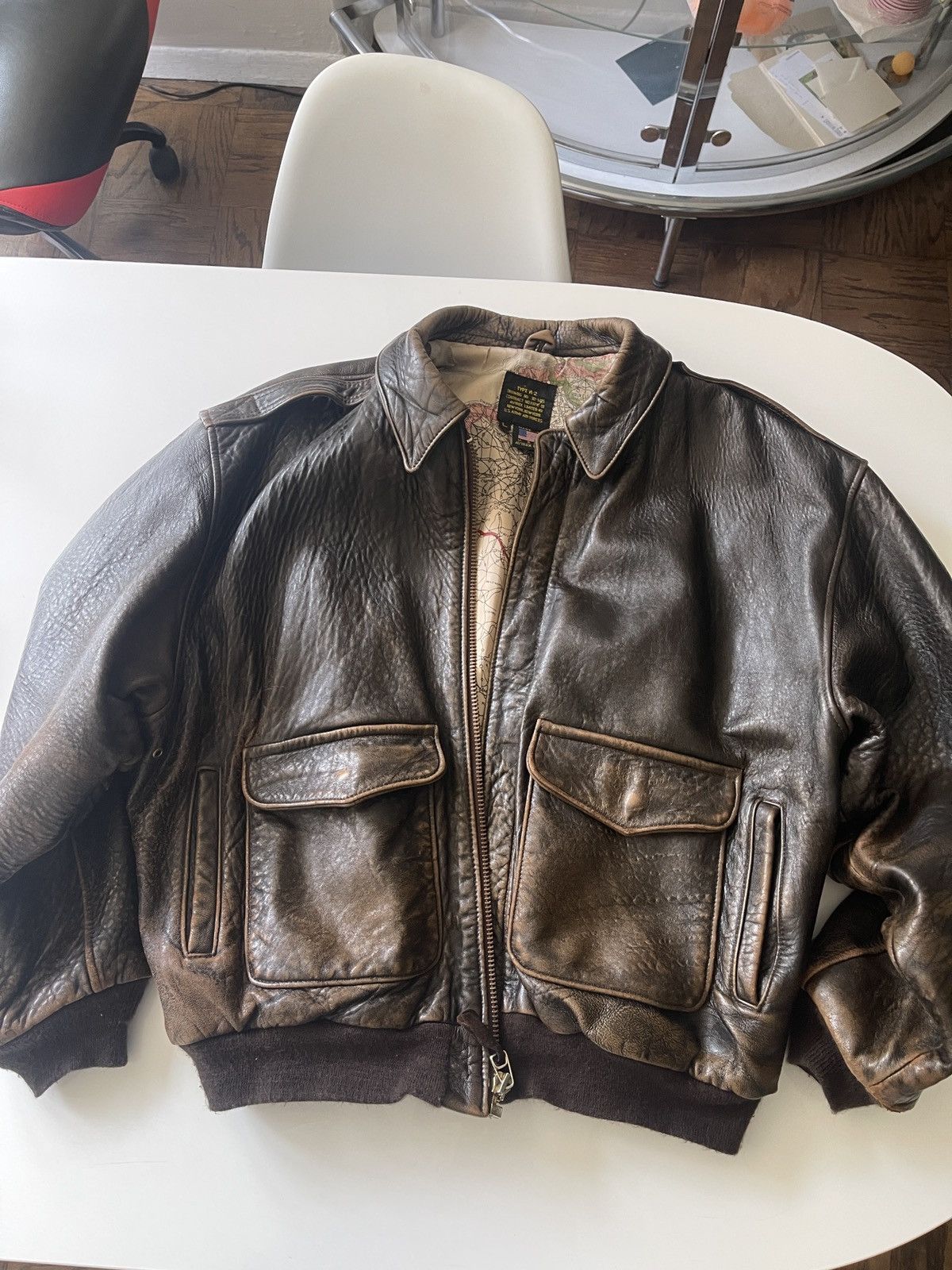 Vintage Vintage Avirex Made in Usa Flight Jacket | Grailed