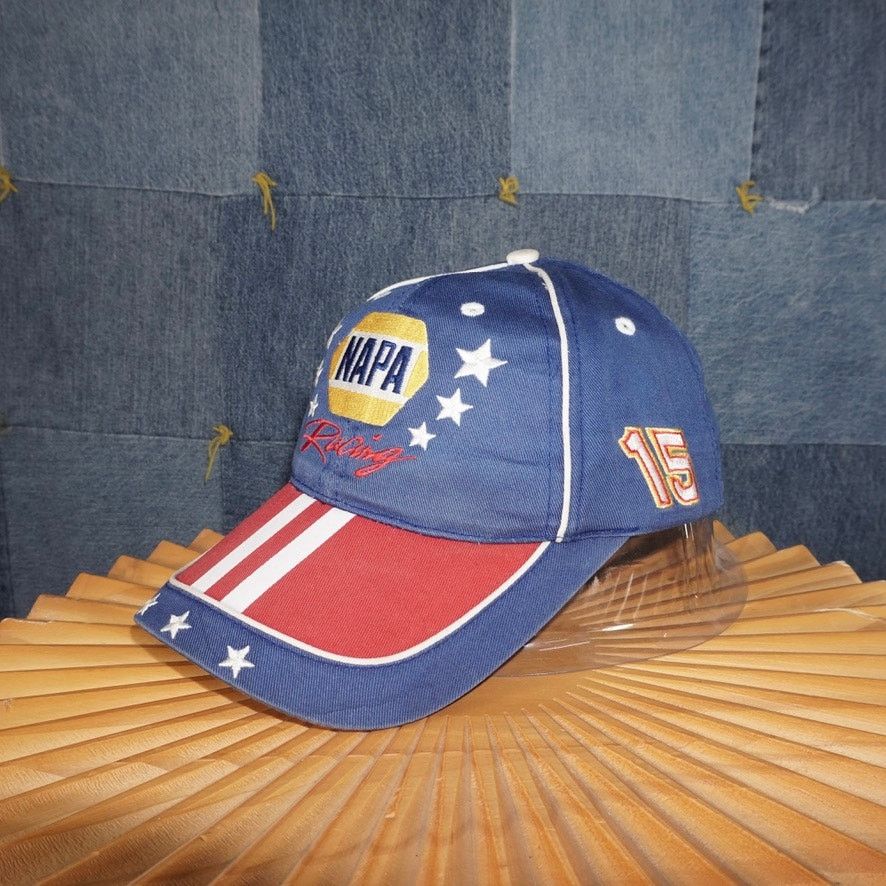 NASCAR OSFA - Vintage Y2K NAPA racing embroider 2000s nascar hat Size ONE SIZE - 2 Thumbnail
