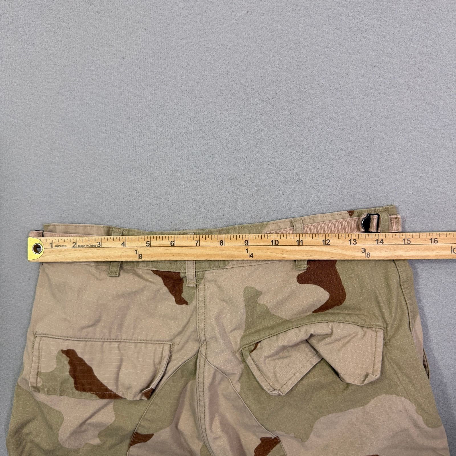 Vintage Vintage US Military Cargo Pants Small X-Long Camo Desert Size US 30 / EU 46 - 10 Thumbnail