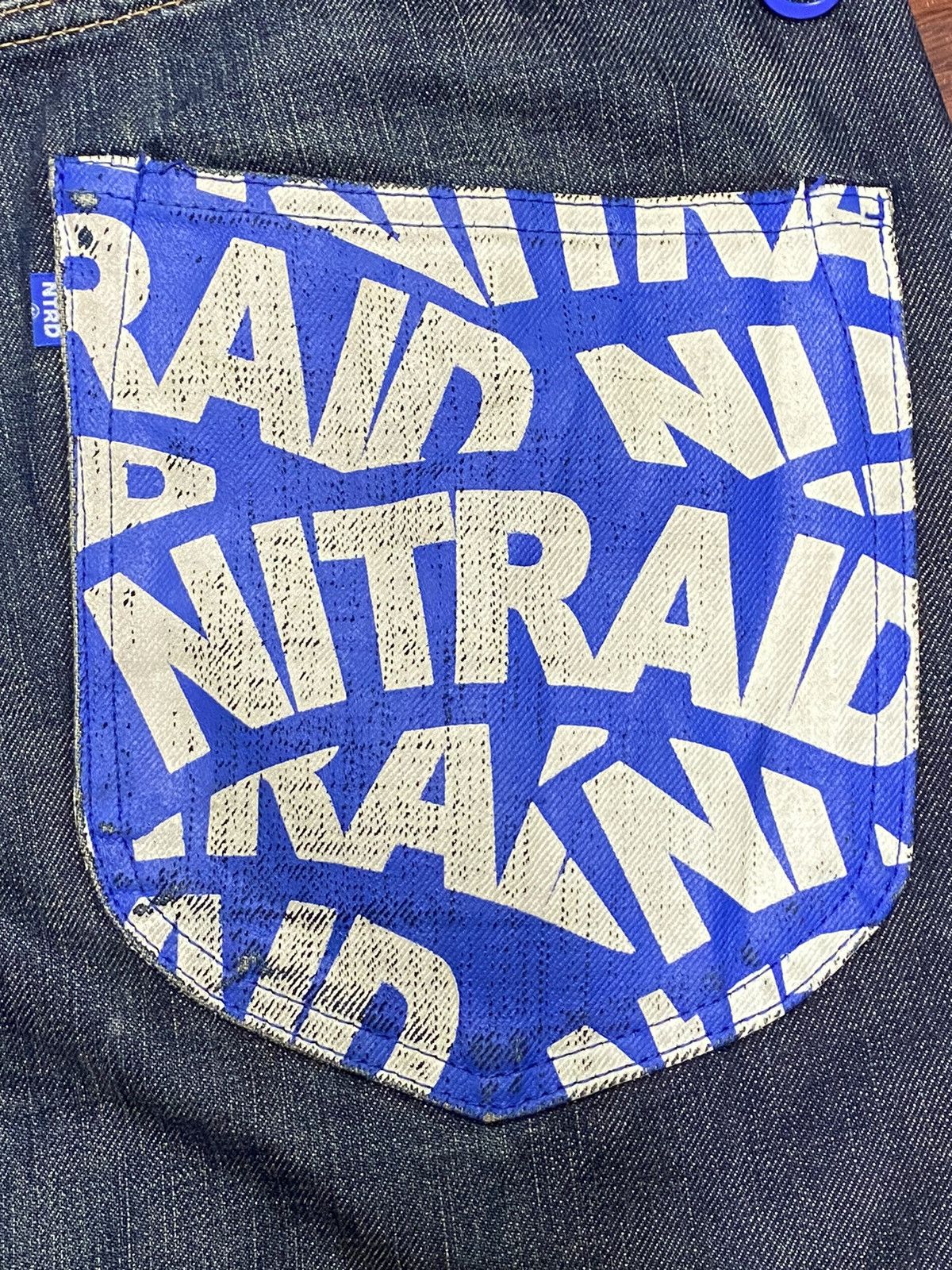 Nitraid Vintage Nitraid Underground Black Denim Selvedge Jeans Size US 37 - 13 Thumbnail