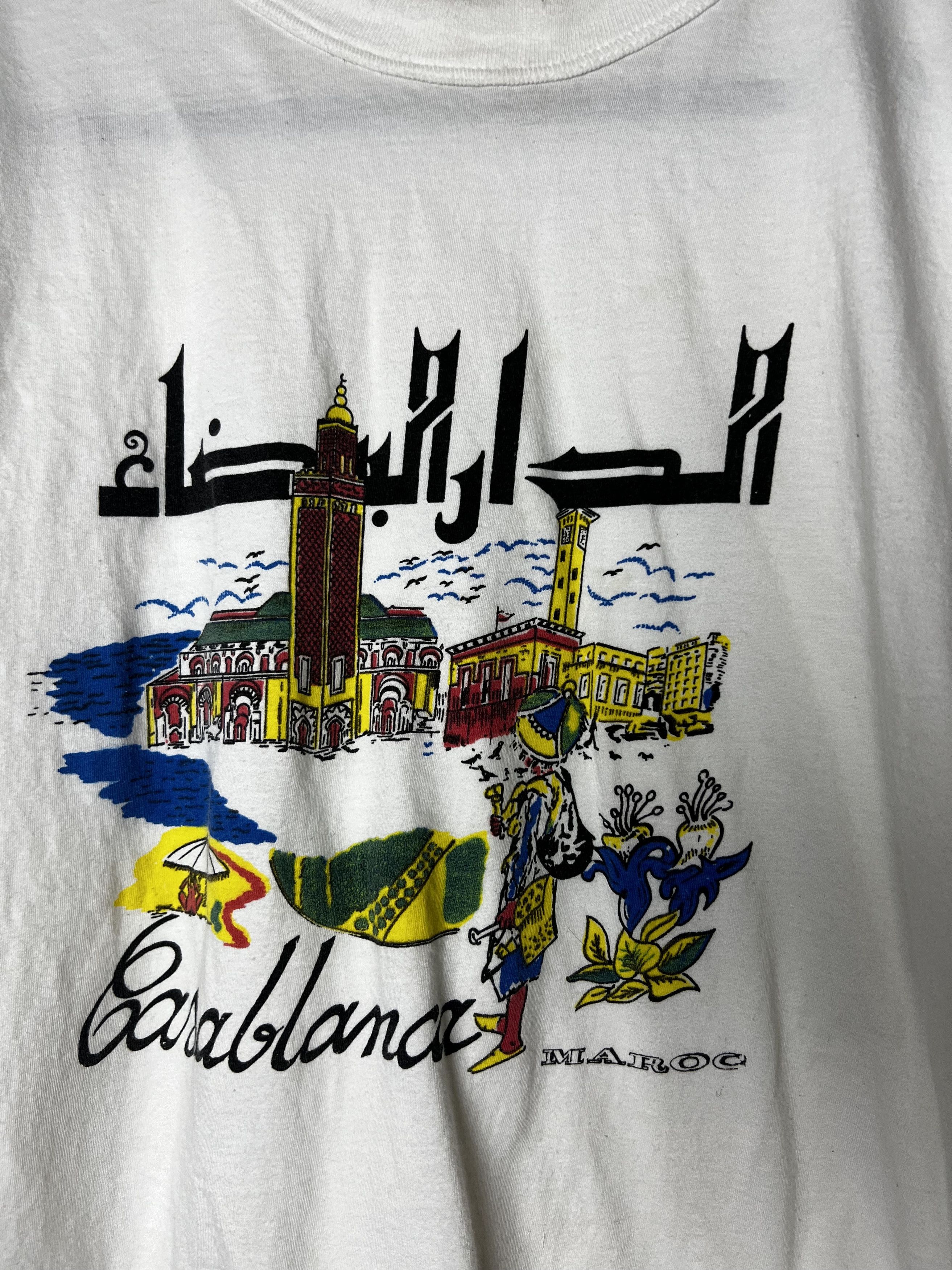 Vintage Vintage Casablanca - Maroc (Morocco) Souvenir T-Shirt Size US S / EU 44-46 / 1 - 2 Thumbnail