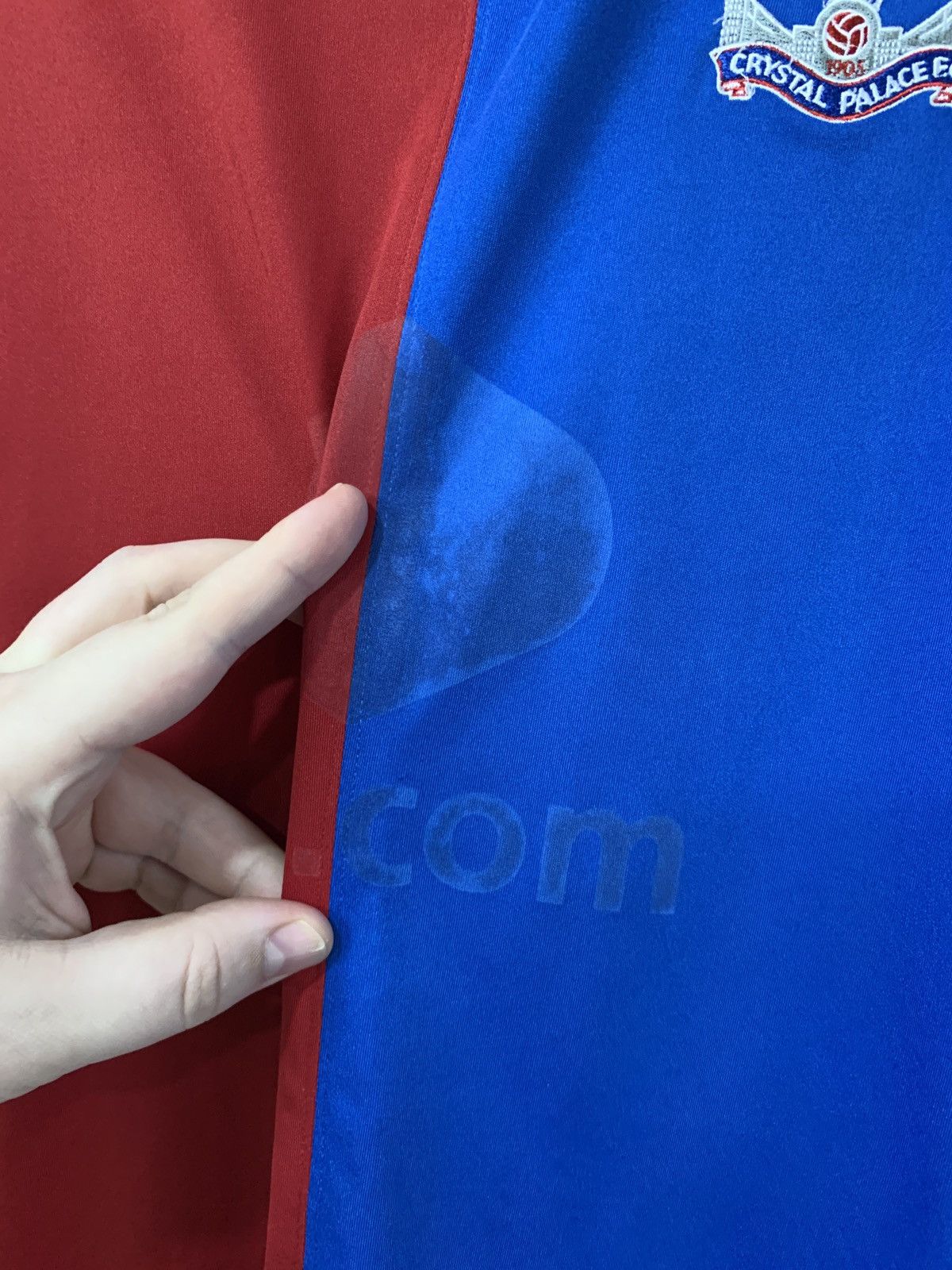 Other Crystal Palace Home Football Shirt Avec Soccer Jersey Size S Size US S / EU 44-46 / 1 - 9 Thumbnail