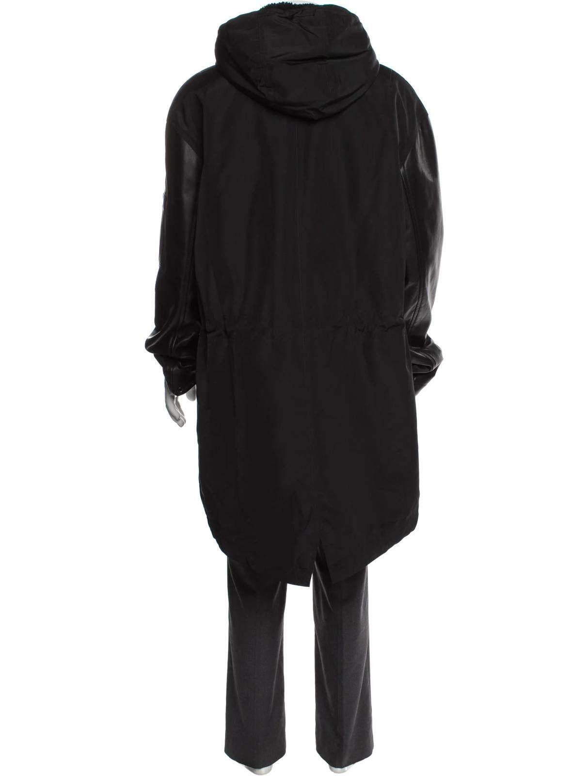 Drome DROMe Black Men's Hooded Parka Size: XL Size US XL / EU 56 / 4 - 3 Thumbnail